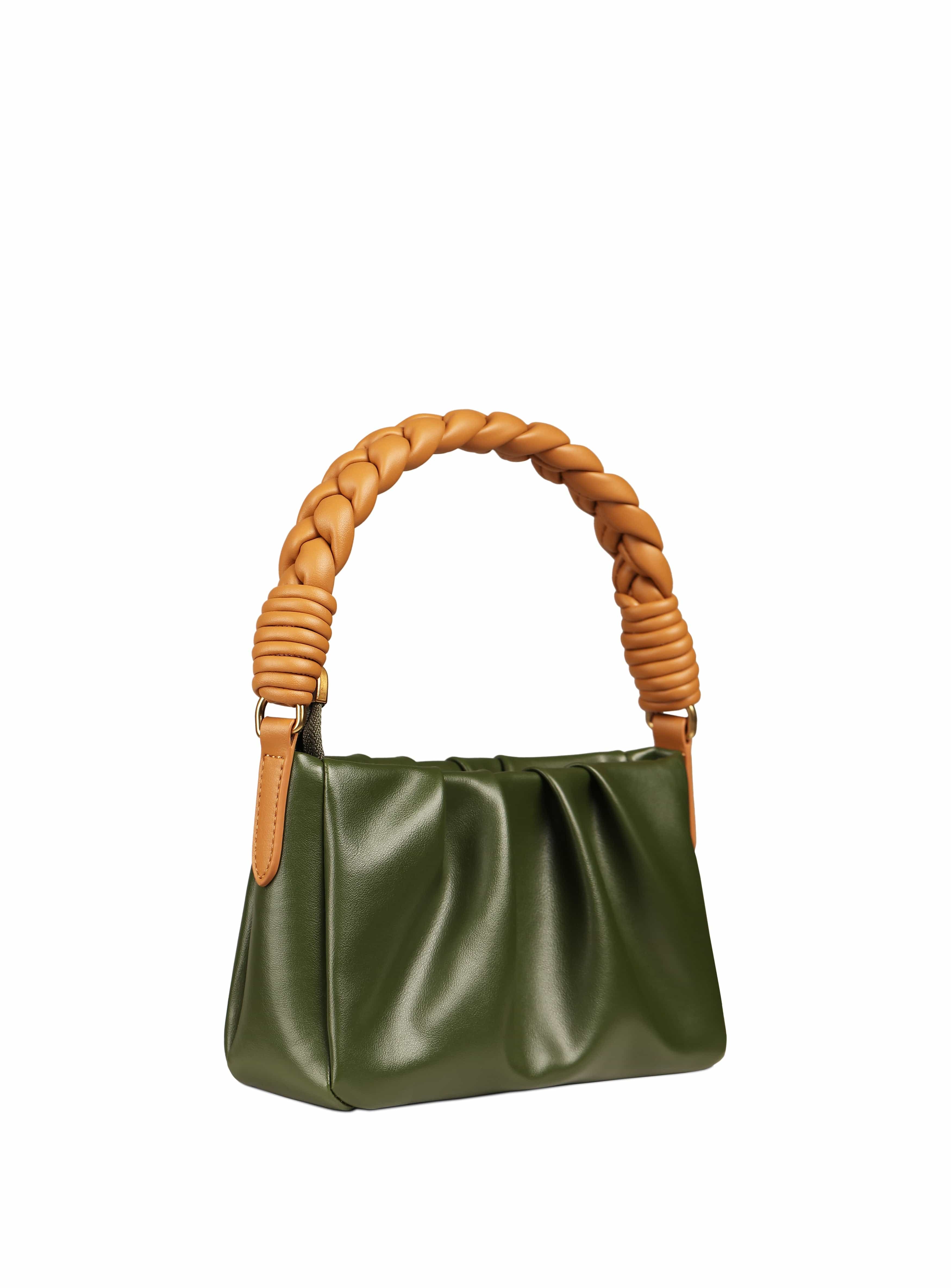 Melody Mini Cactus Leather Crossbody Bag for Women | Eco-Friendly Vegan Purse | Green Handbag for Casual Outings, Date Nights & Travel Accessories