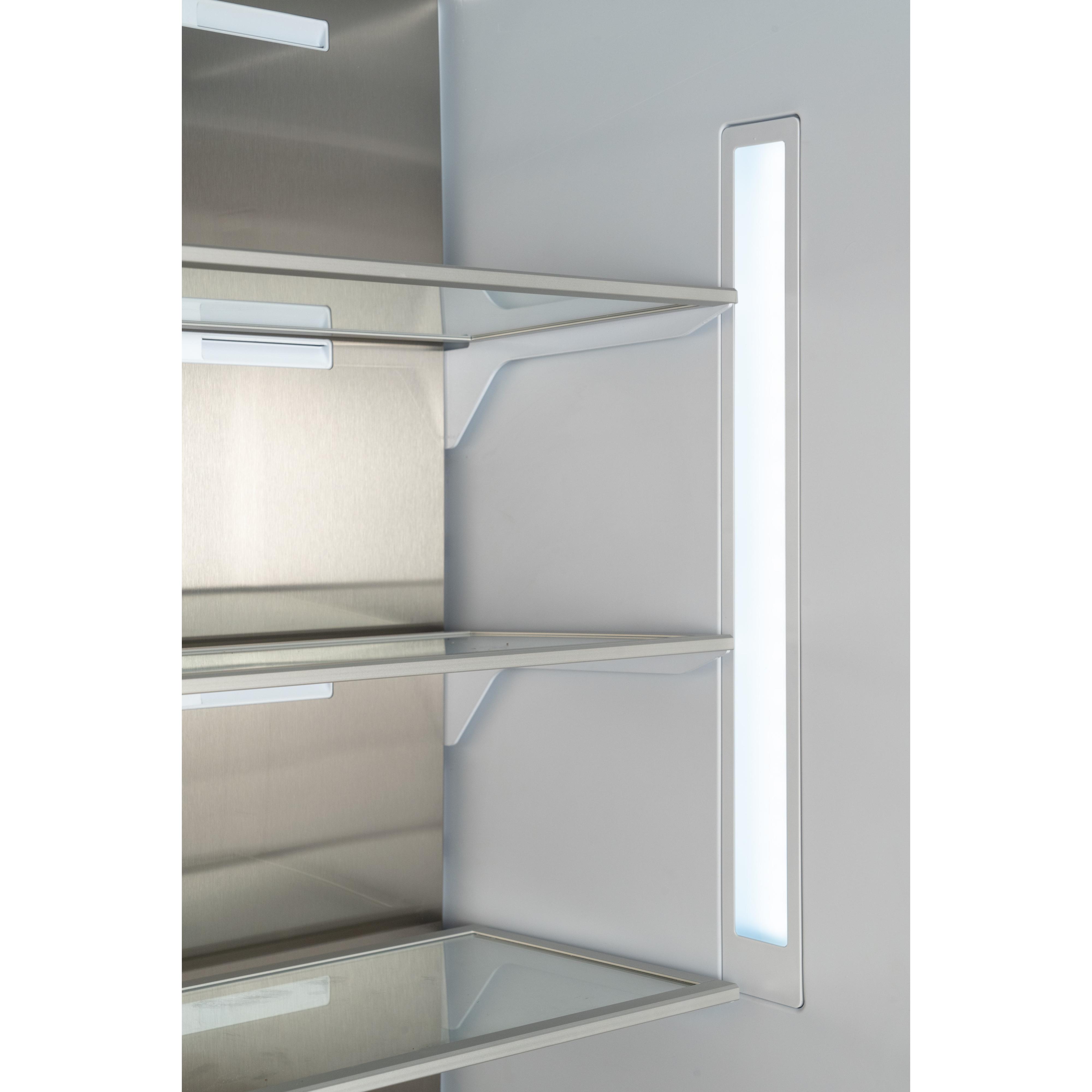 Bertazzoni REF30RCBPNV 30-Inch Built-In All Refrigerator - 16.7 cu. ft. Capacity, Energy Efficient LED Lighting - Perfect for Modern Kitchens & Open-Concept Homes