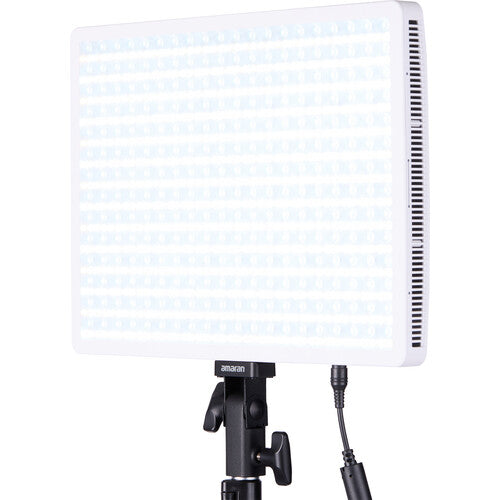 Amaran Pano 120c RGB COB LED Mobile Light Panel - White - Professional Photography & Video Lighting for Studio, YouTube, TikTok Content Creation