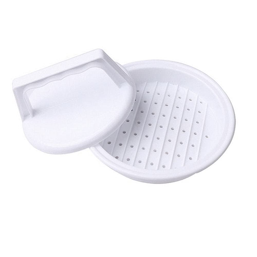 4 1/2 Inch Hamburger Patty Maker - Non-Stick Burger Press Mold for Perfect Ground Beef Sliders & BBQ Patties | Easy Release Design for Home Grilling, Backyard BBQs & Restaurant Use
