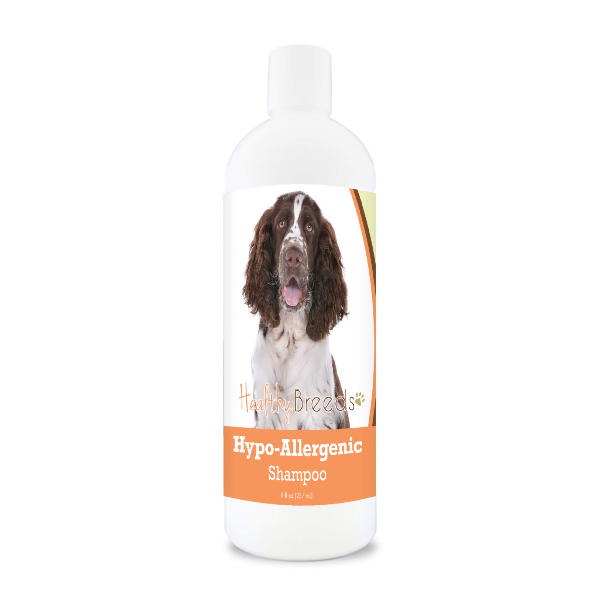 Healthy Breeds English Springer Spaniel Hypo-Allergenic Dog Shampoo - 8 oz for Sensitive Skin & Allergy Relief - Gentle Cleansing for Dogs with Itchy Skin & Coat Care - Perfect for Bath Time & Grooming Sessions