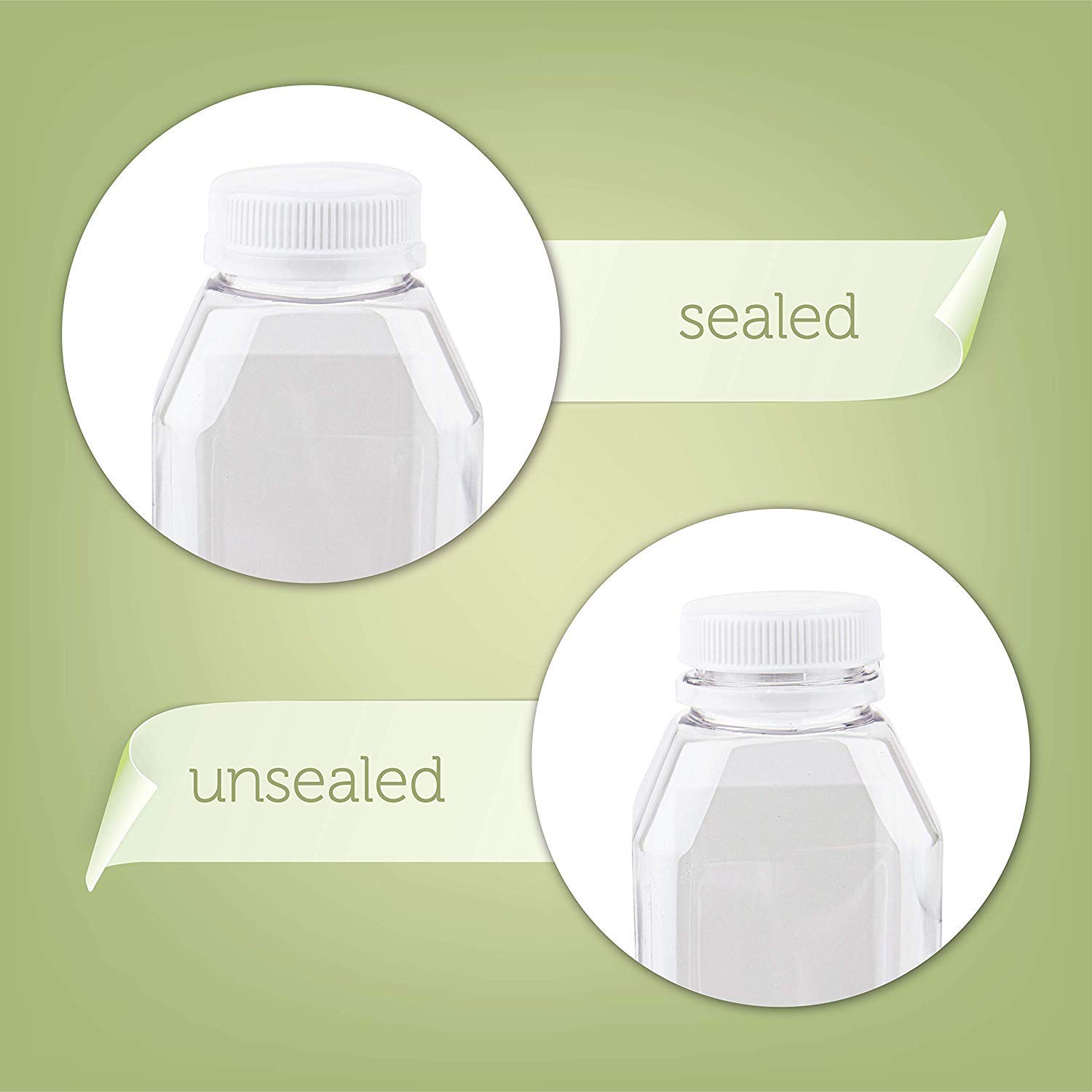 16oz Disposable Plastic Juice Bottles with Lids - 160 Pack | BPA Free, Reusable & Tamper-Proof | Perfect for Juicing, Smoothies, Milk, Catering & Takeout | Ideal for Juice Bars, Coffee Shops & Food Trucks