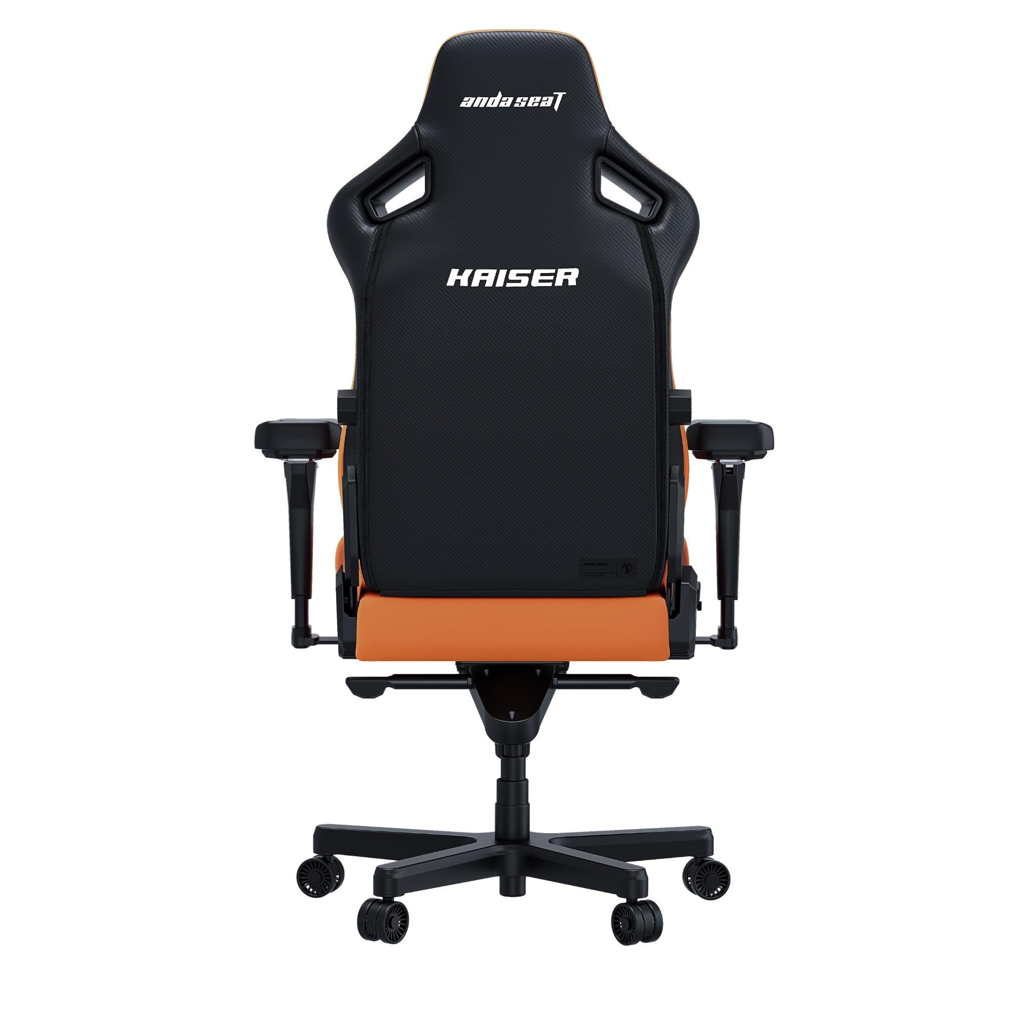 Anda Seat Kaiser 4 Series XL Premium Gaming Chair - Ergonomic Racing Style with Adjustable Lumbar Support (Blaze Orange) - Perfect for PC, Console Gaming & Home Office Setup
