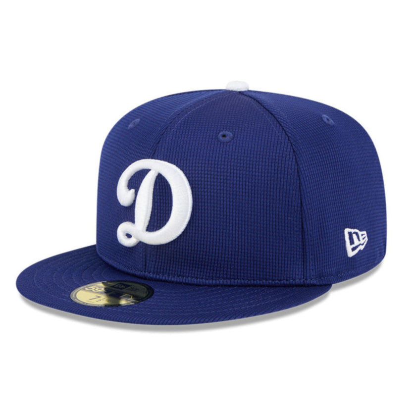 New Era 59Fifty Los Angeles Dodgers 2025 Spring Training Patch Snapback Hat - Royal Blue - Official MLB Baseball Cap for Men & Women - Perfect for Games, Sports & Casual Wear