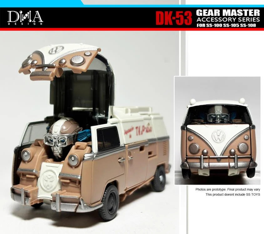DNA Design DK 53 Upgrade Kit for Transformers Studio Series SS 108, SS 100, SS 105 – Enhance Your Collectible Figures for Display & Customization