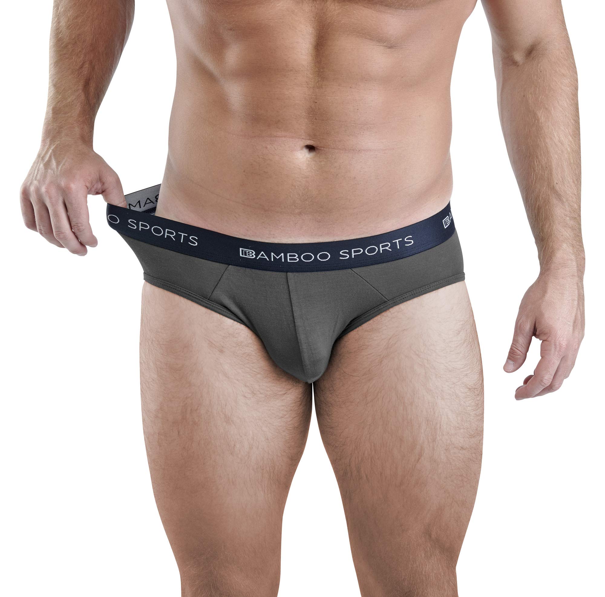 Men's No Fly Briefs - Super Soft & Comfortable Cotton Underwear for Everyday Wear & Active Lifestyle