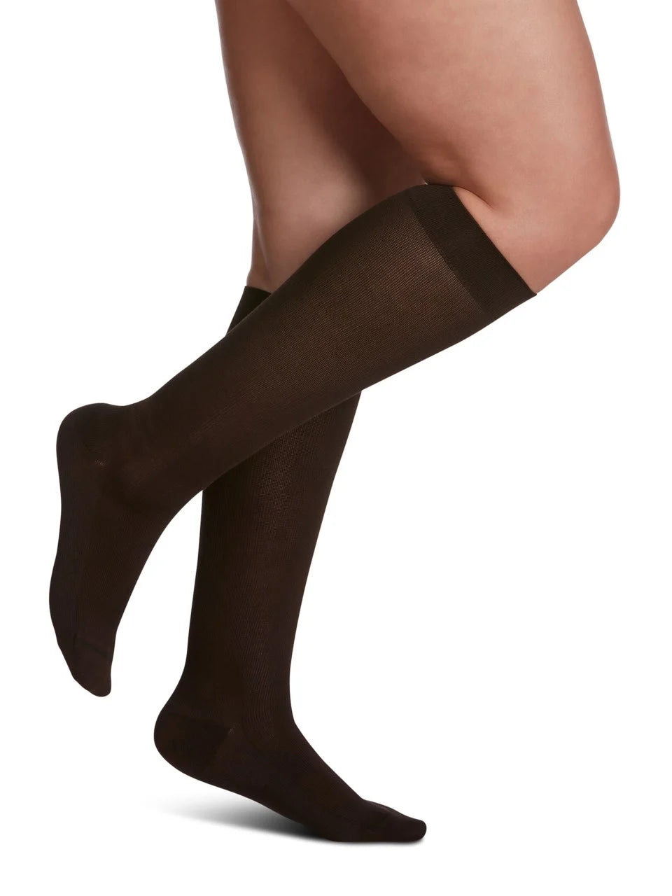 Sigvaris Sea Island Cotton 15-20 mmHg Women's Compression Socks - Premium Support for Travel, Pregnancy & Varicose Veins Relief