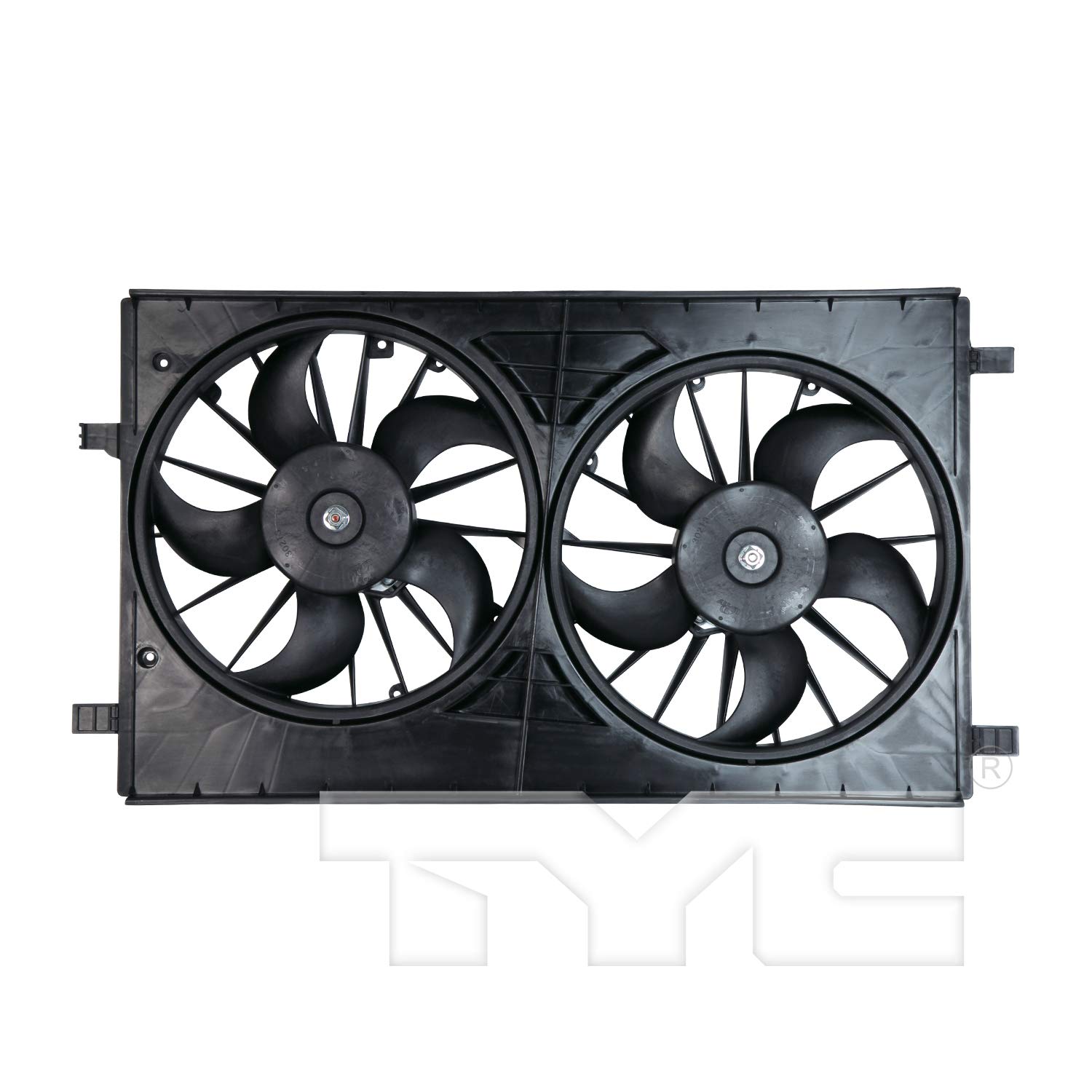 Dual Radiator and Condenser Fan Assembly Replacement for Chrysler Dodge Jeep 200 Avenger Caliber Compass Patriot Sebring 2007-2017 - Perfect for Cooling System Repair & Maintenance
