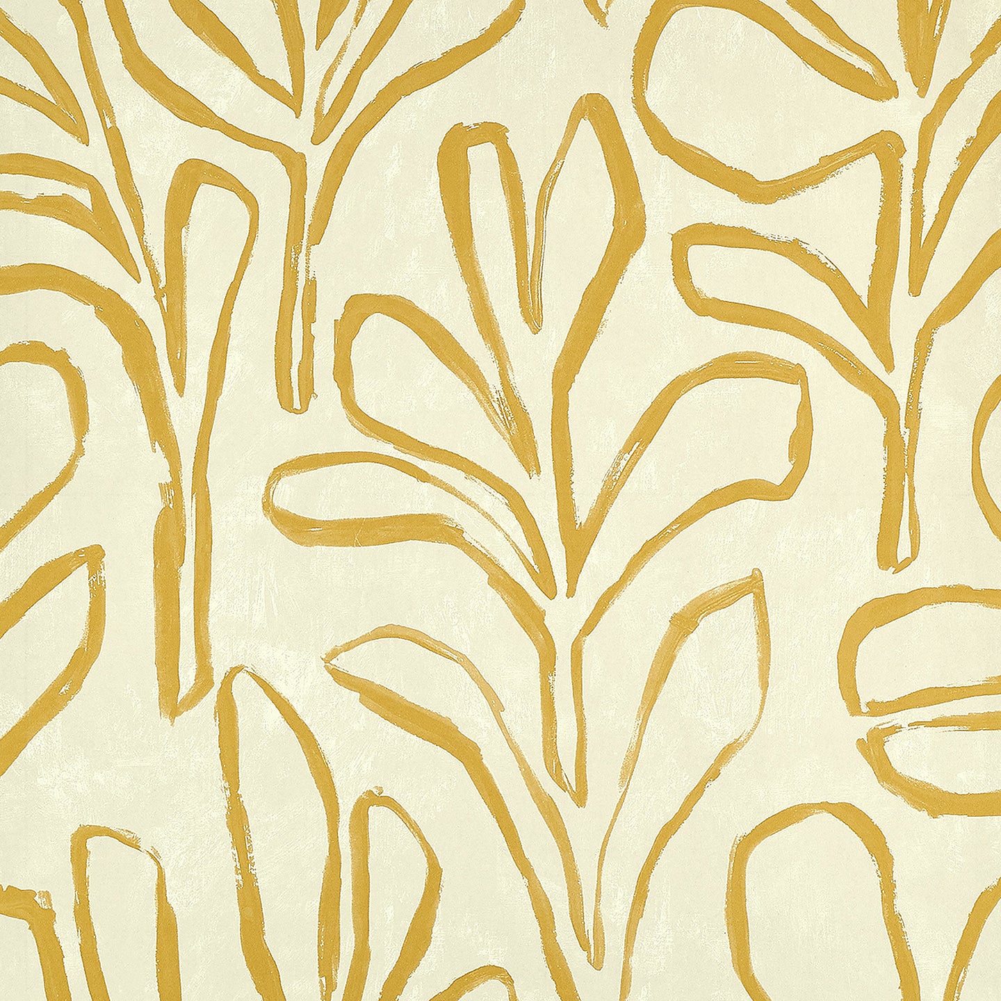 10308 | Sprig Silhouette Honey Lace Wallpaper by Phillip Jeffries - Elegant Floral Peel and Stick Wallpaper for Bedroom, Living Room & Nursery Decor