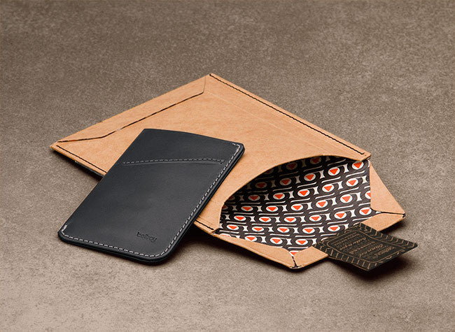 Bellroy Slim Card Sleeve Wallet - RFID Blocking Minimalist Wallet for Men & Women - Perfect for Travel, Everyday Carry & Business Cards