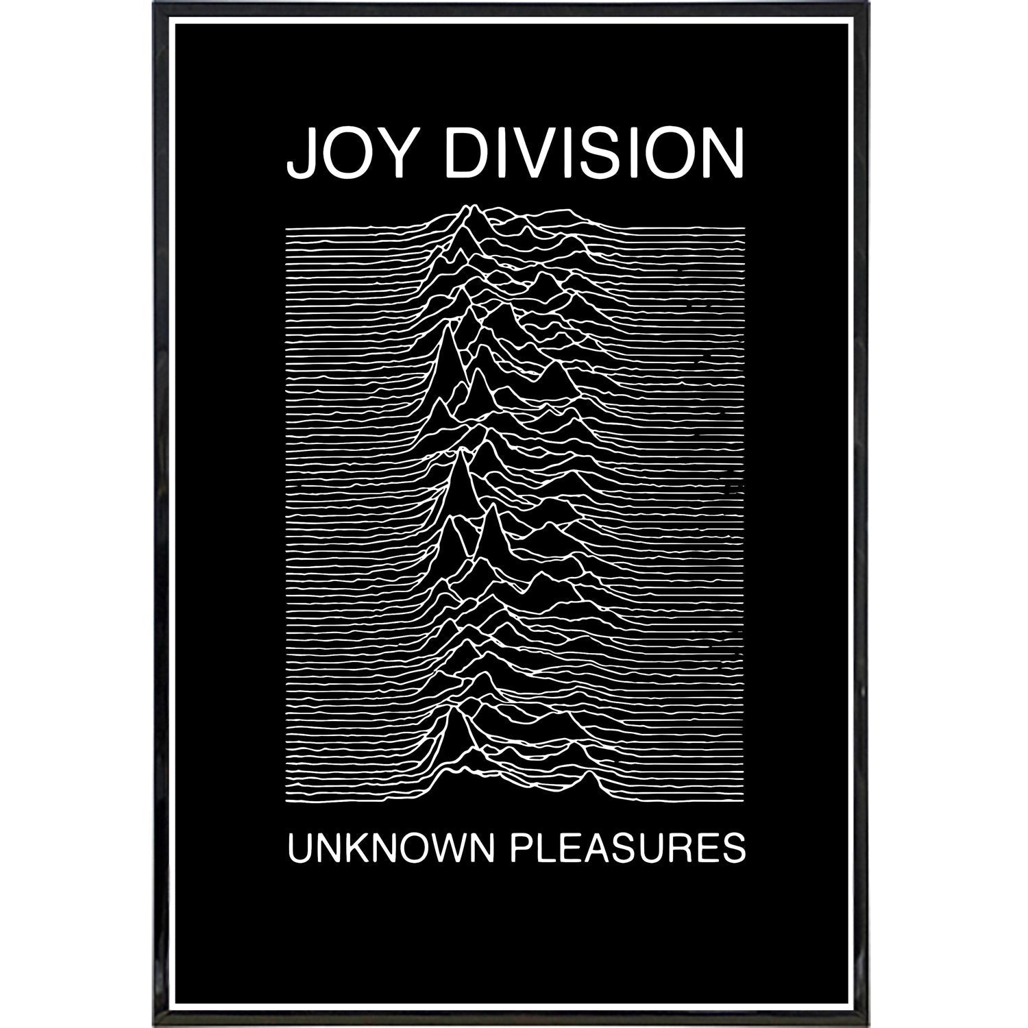 Joy Division Vintage Concert Poster Print - Classic Band Wall Art for Music Lovers & Home Decor