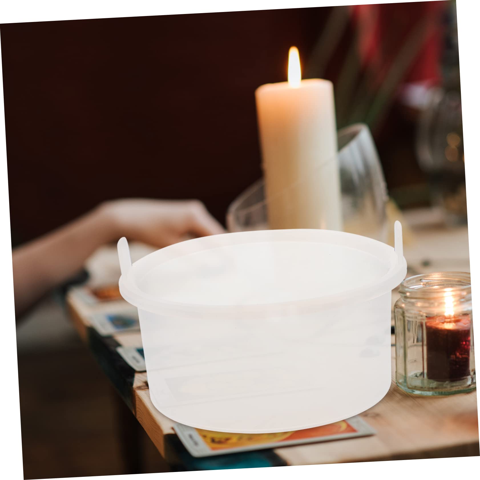 Premium Silicone Wax Melting Bowl - 1pc Wax Warmer & Melter for Aromatherapy, DIY Candles, Essential Oils | Non-Stick, Heat-Resistant Wax Container for Home, Spa, Yoga & Relaxation