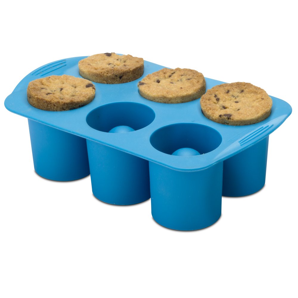 CNB-1SM Milk and Cookie Shot Maker Set - 6-Piece Multicolor Baking Kit for Fun Dessert Cups | Perfect for Parties, Holidays & DIY Treats at Home