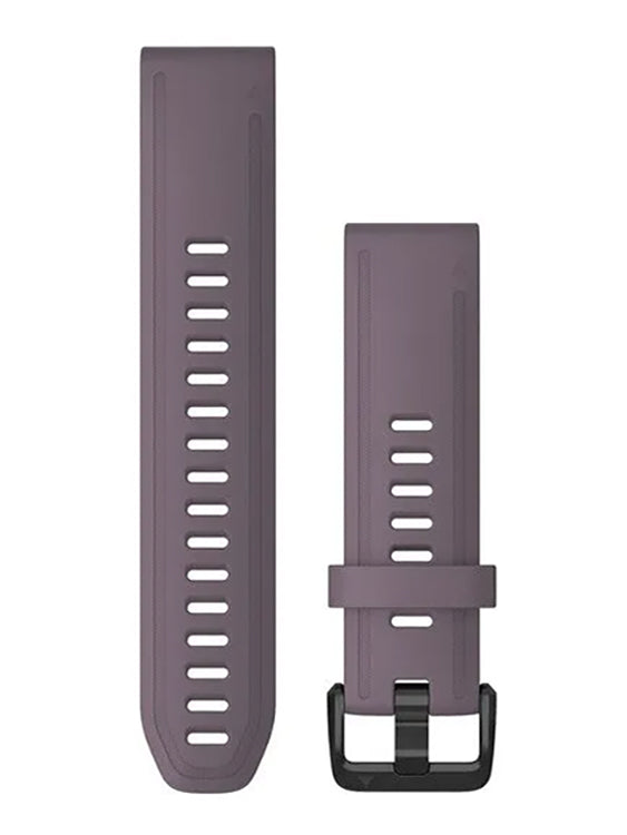 Garmin QuickFit 20 Silicone Watch Band - Replacement Strap for Garmin Smartwatches - Perfect for Running, Swimming & Everyday Wear