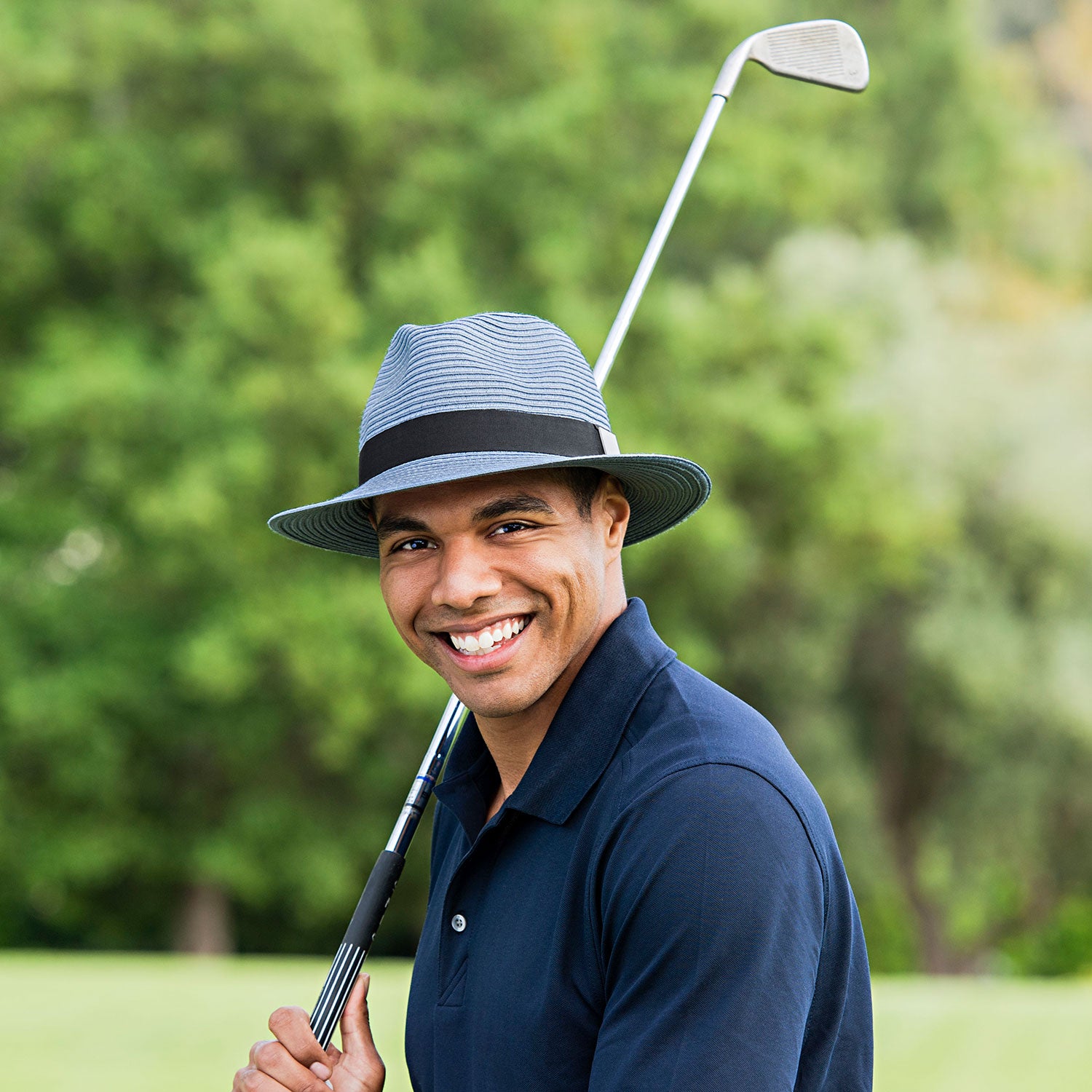 Stylish Carkella Fairway Fedora Hat for Men & Women - Classic Golf & Outdoor Sun Protection Accessory