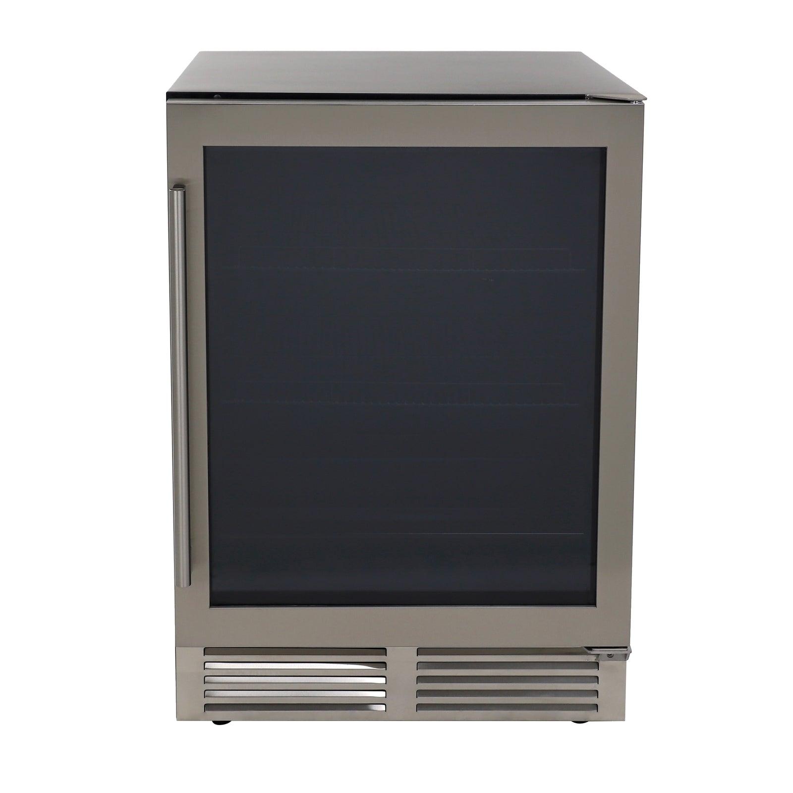 Avanti BCD50Z3S 126 Can Stainless Steel Beverage Cooler - Perfect for Home, Office, or Party Drink Storage