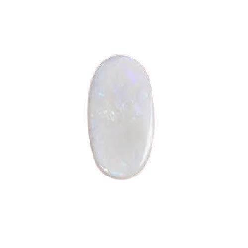8.40 Carat AAA+ Quality Natural White Opal Gemstone - Certified Unheated & Untreated by Reputable Lab | Perfect for Jewelry Making, Engagement Rings & Collector's Items