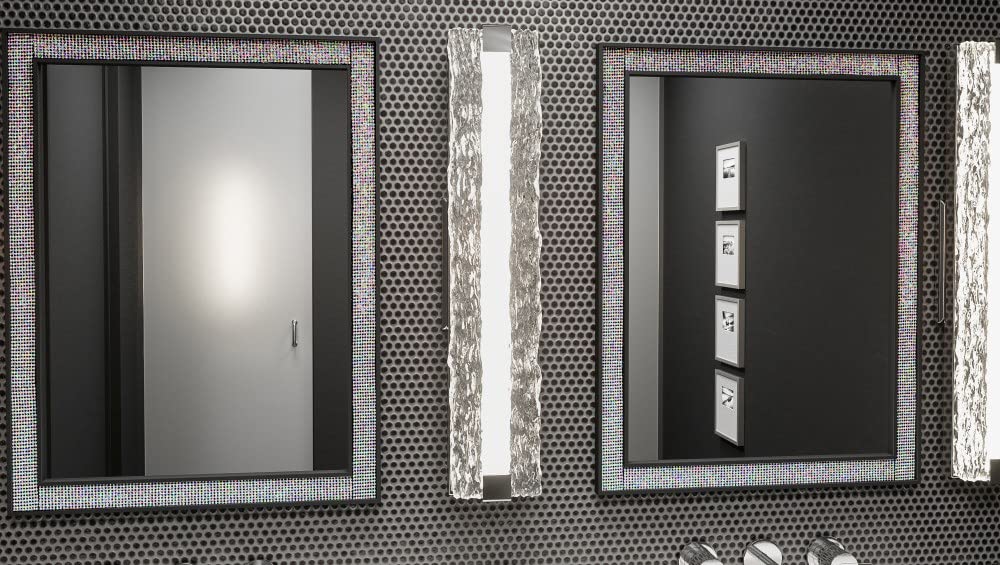 1-Light Contemporary Vanity Light for Bathroom - Damp Location Approved, Modern Bathroom Lighting Fixture (71-Bel-2749303) - Perfect for Bathroom Makeovers, Spa-Like Ambiance & Powder Room Upgrades