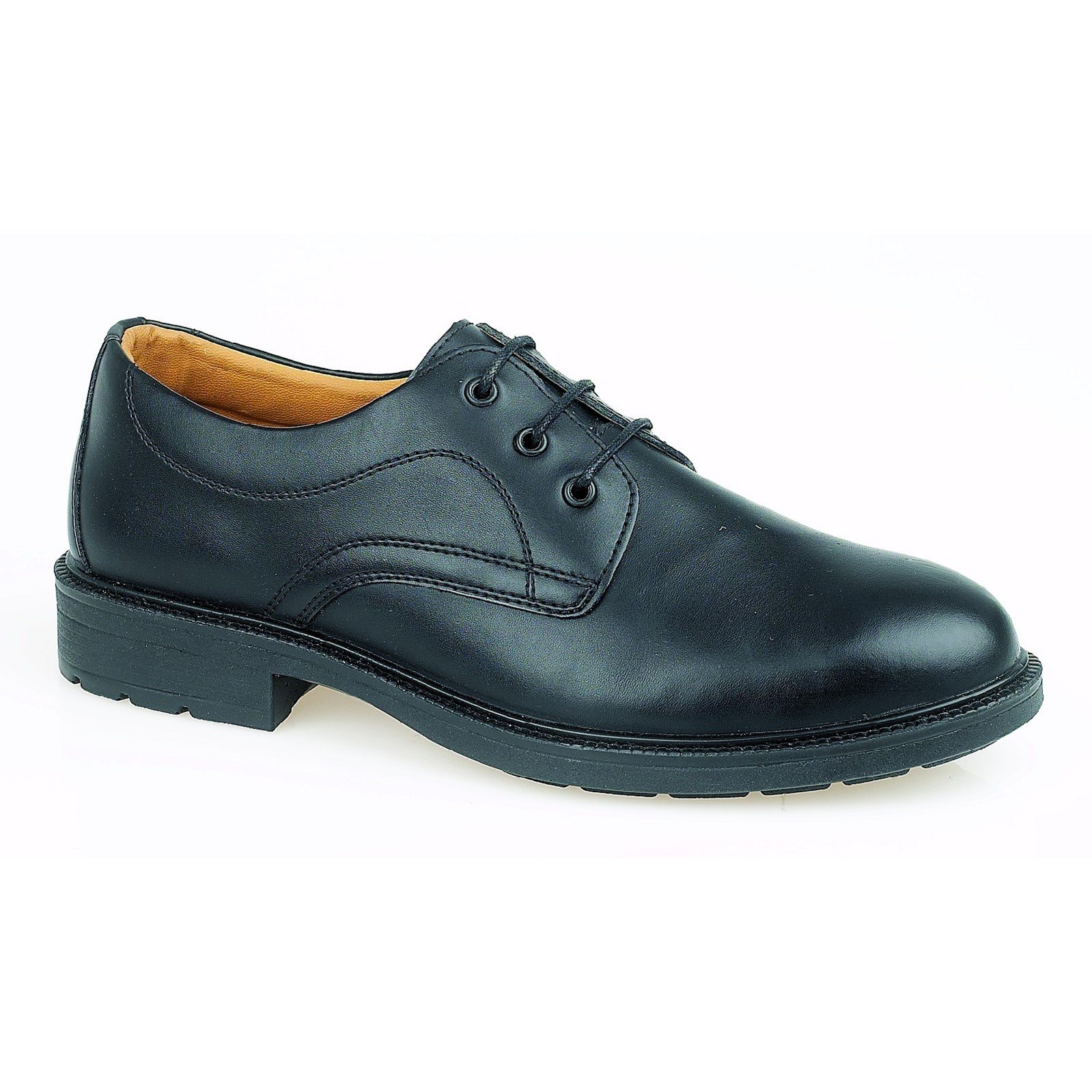 Men's FS45 Safety Work Shoes - Black, UK 5 / EU 39 - Steel Toe, Slip Resistant, Comfortable for Construction, Warehouse & Industrial Work