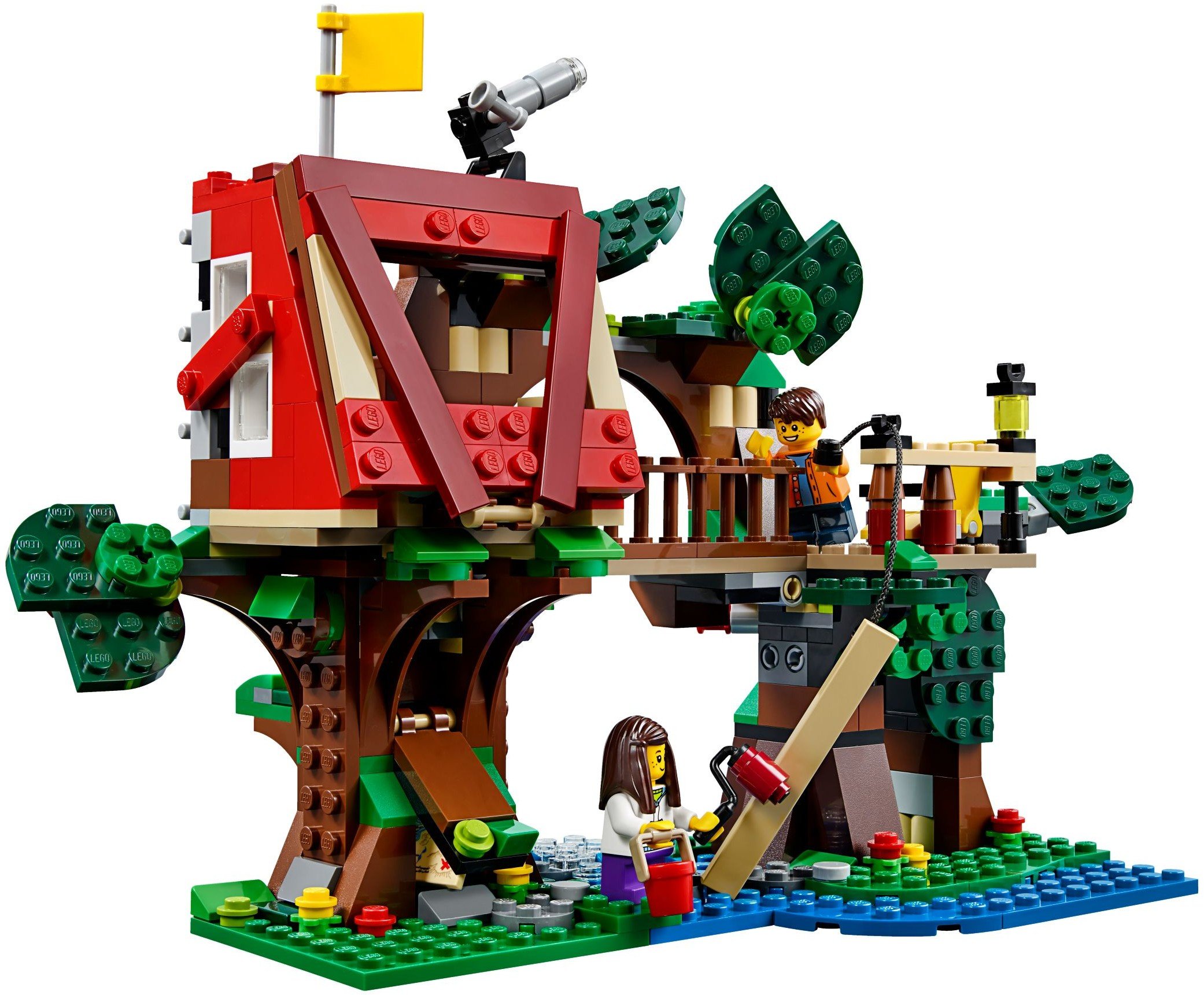 LEGO 31053 Treehouse Adventures Building Kit - Creative Construction Toy for Kids, STEM Learning, Fun Family Activity - Perfect for Birthday Gifts & Indoor Playtime