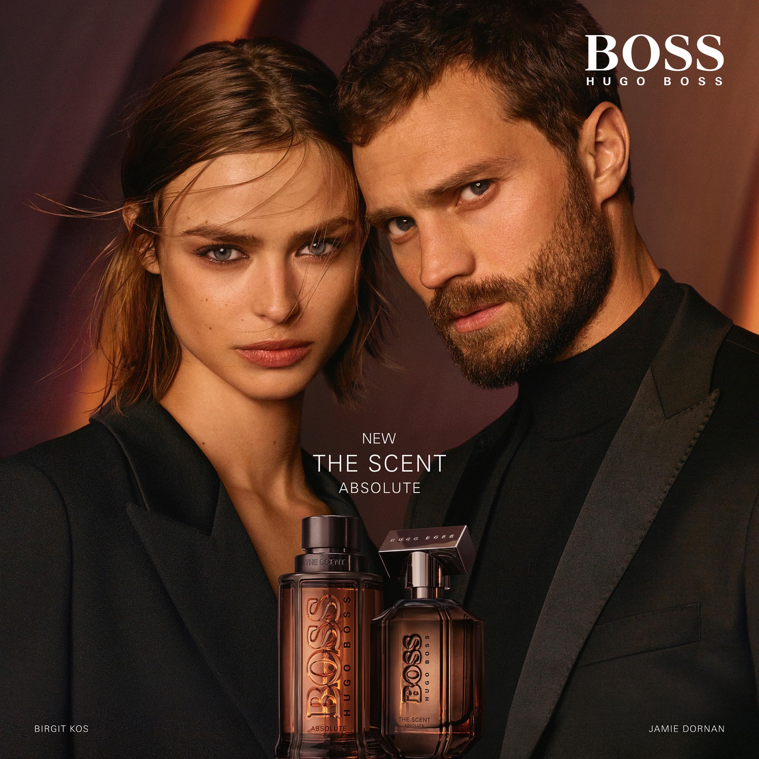 Hugo Boss The Scent Absolute Eau de Parfum for Men - Amber Cologne with Ginger, Manika Fruit & Vetiver Notes - Long Lasting Fragrance - Perfect for Date Night & Special Occasions