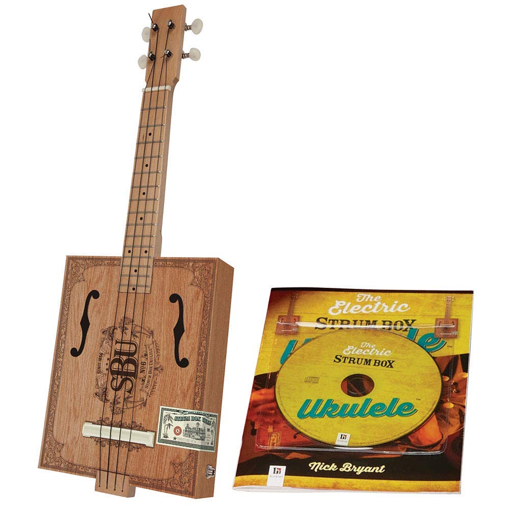 Electric Strum Box Ukulele - Portable Digital Strumming Instrument with Built-in Speaker | Perfect for Travel, Camping & Music Practice