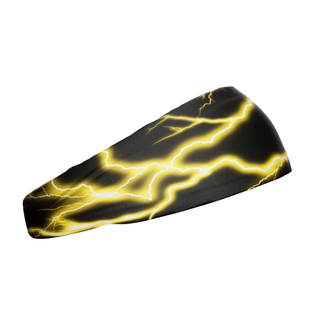 Yellow Lightning Headband - Fashion Hair Accessory for Women & Girls | Perfect for Sports, Workouts, and Everyday Wear
