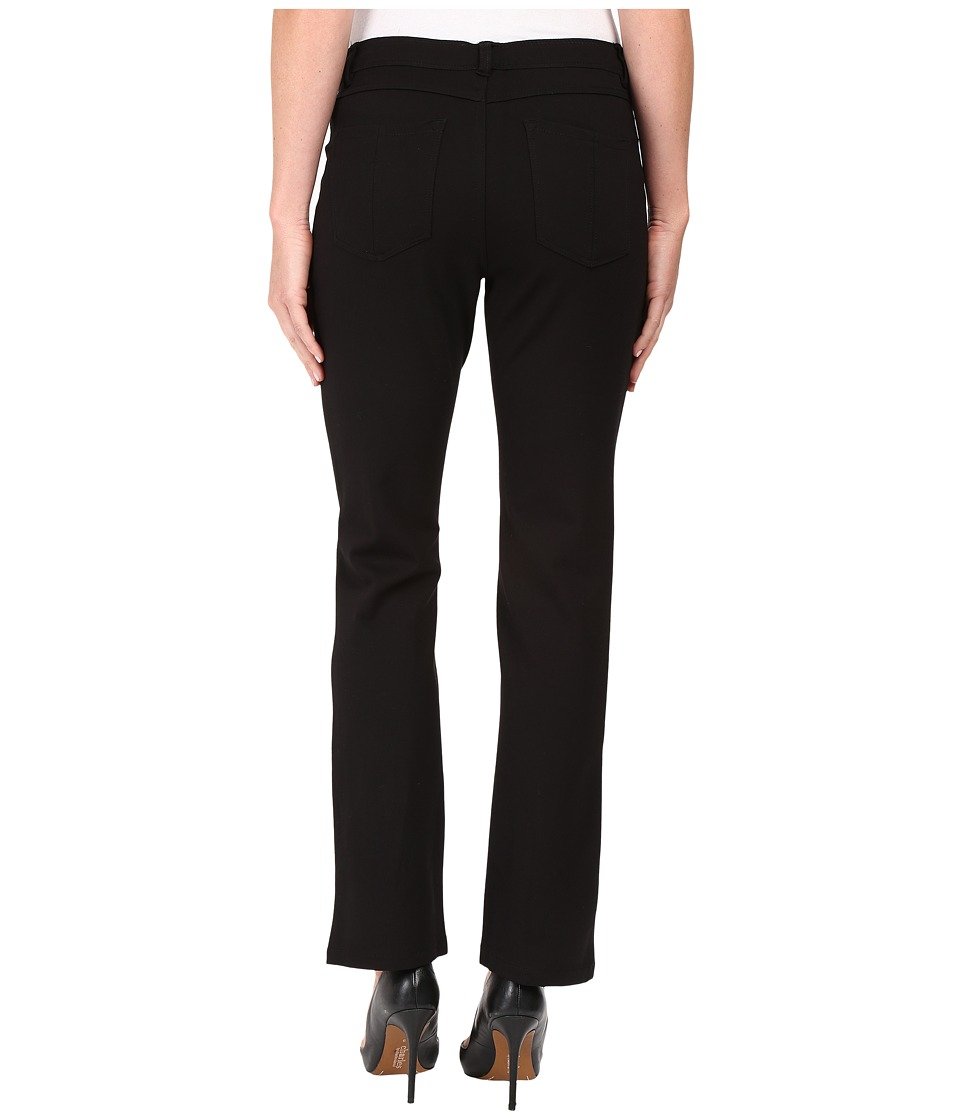 FDJ French Dressing Jeans for Women - Petite PDR Wonderwaist Suzanne Straight Leg in Black | Comfortable Slim Fit Denim Pants for Work, Dating & Casual Wear