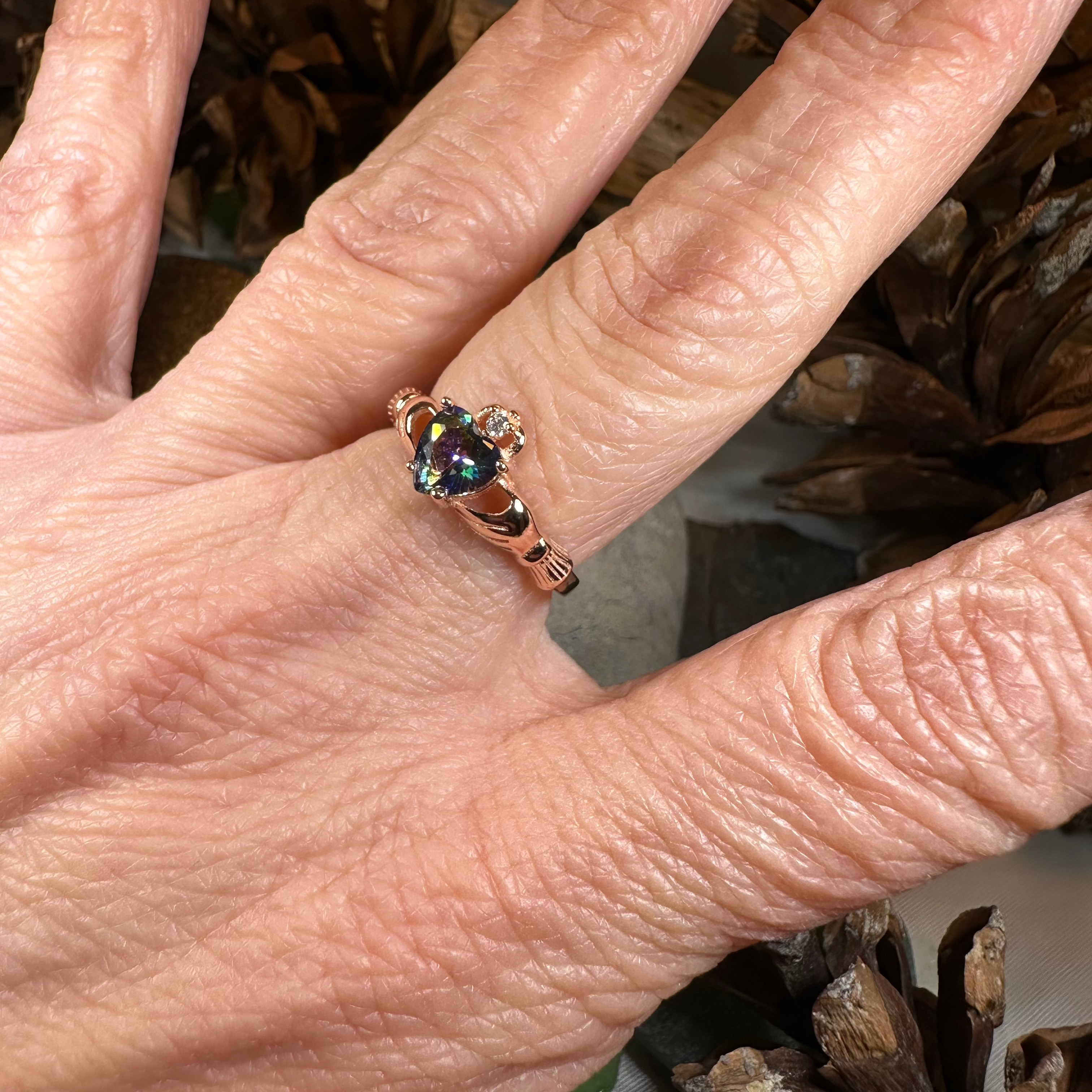 Authentic Donnybrook Claddagh Ring - Irish Friendship & Love Ring - Sterling Silver or Gold Celtic Jewelry - Perfect for Weddings, Anniversaries & Gifts