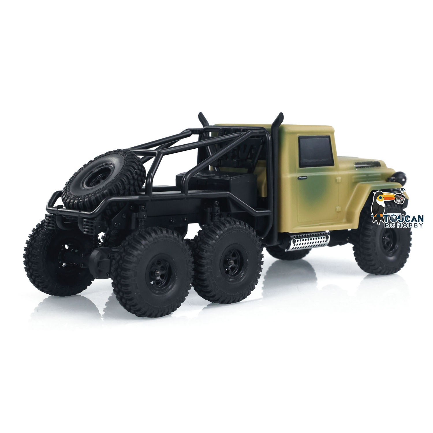 1/18 Scale RC Rock Crawler Car - Hobby Plus 6x6 Remote Control Off-Road Vehicle with Electric Motor, Radio Control & LED Lights | US Stock | Perfect for Off-Road Adventures, Backyard Crawling & RC Hobby Enthusiasts