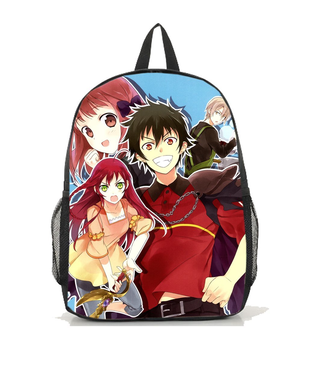 Anime The Devil Is a Part-Timer! Cosplay Backpack - Stylish School Book Bag for College, Work & Travel | Official Dreamcosplay Merchandise