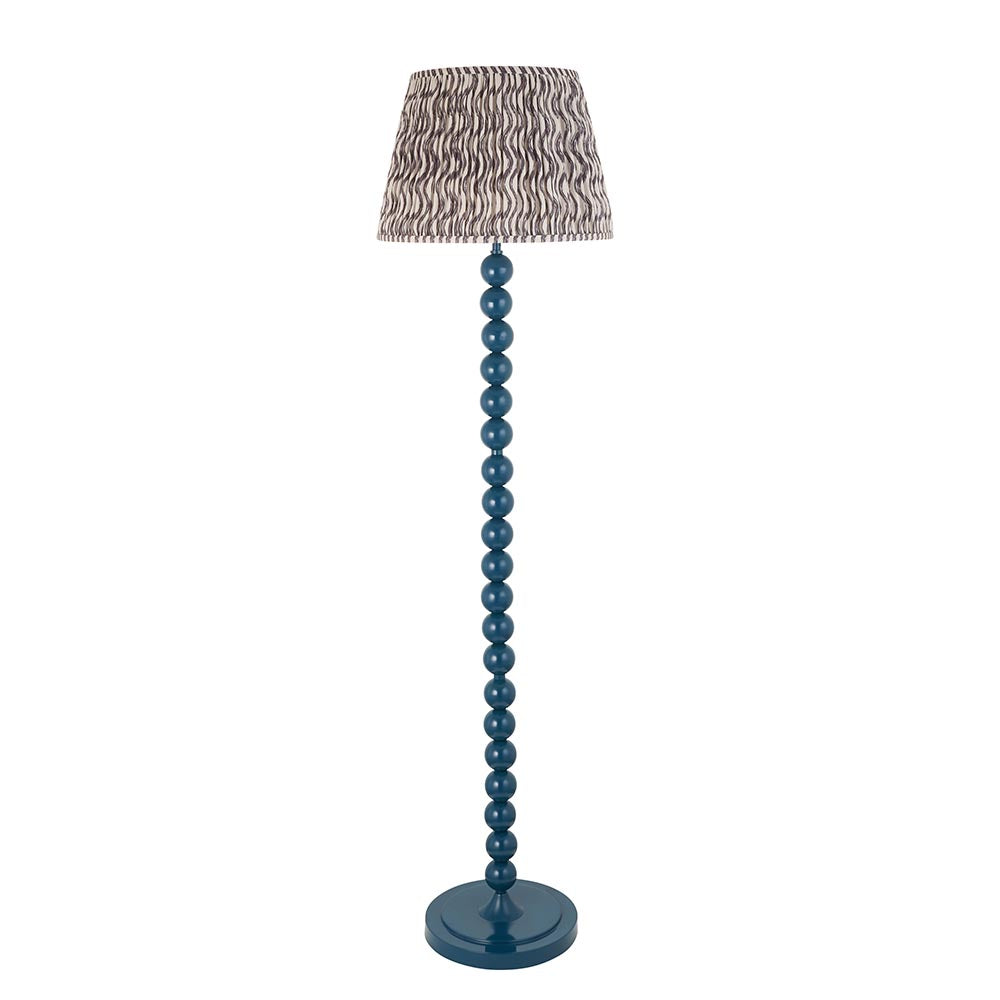 Auralis Ripple Floor Lamp with E27 Socket - Modern LED Standing Light for Living Room, Bedroom & Office - Adjustable Height in Multiple Finishes (Black, White, Bronze) - Perfect for Ambient Lighting & Home Decor
