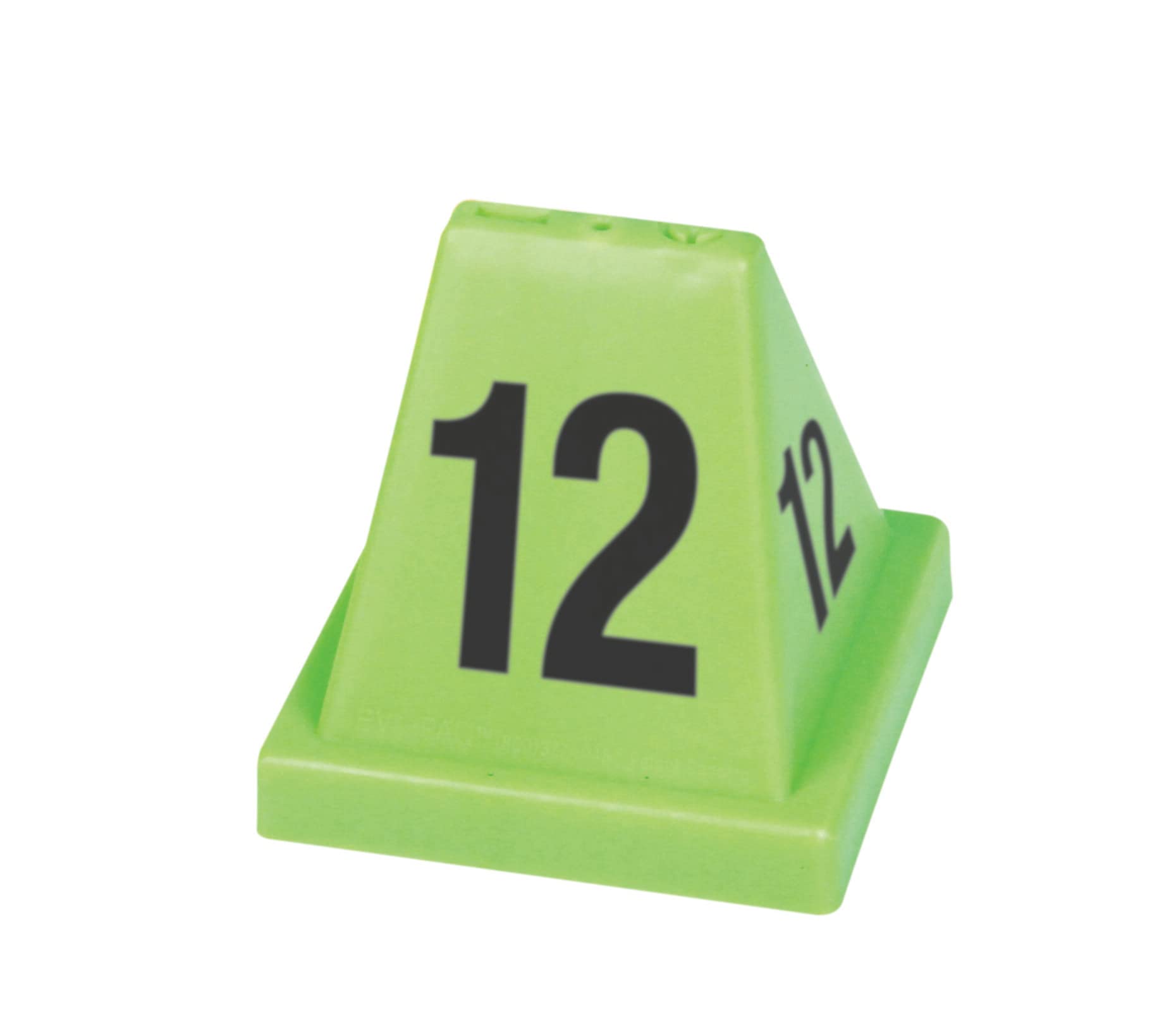 Forensics Source Crime Scene Evidence Marker Versa Cones - Set of 20 Numbered Green Cones for Police Investigations, Accident Reconstruction & Forensic Training