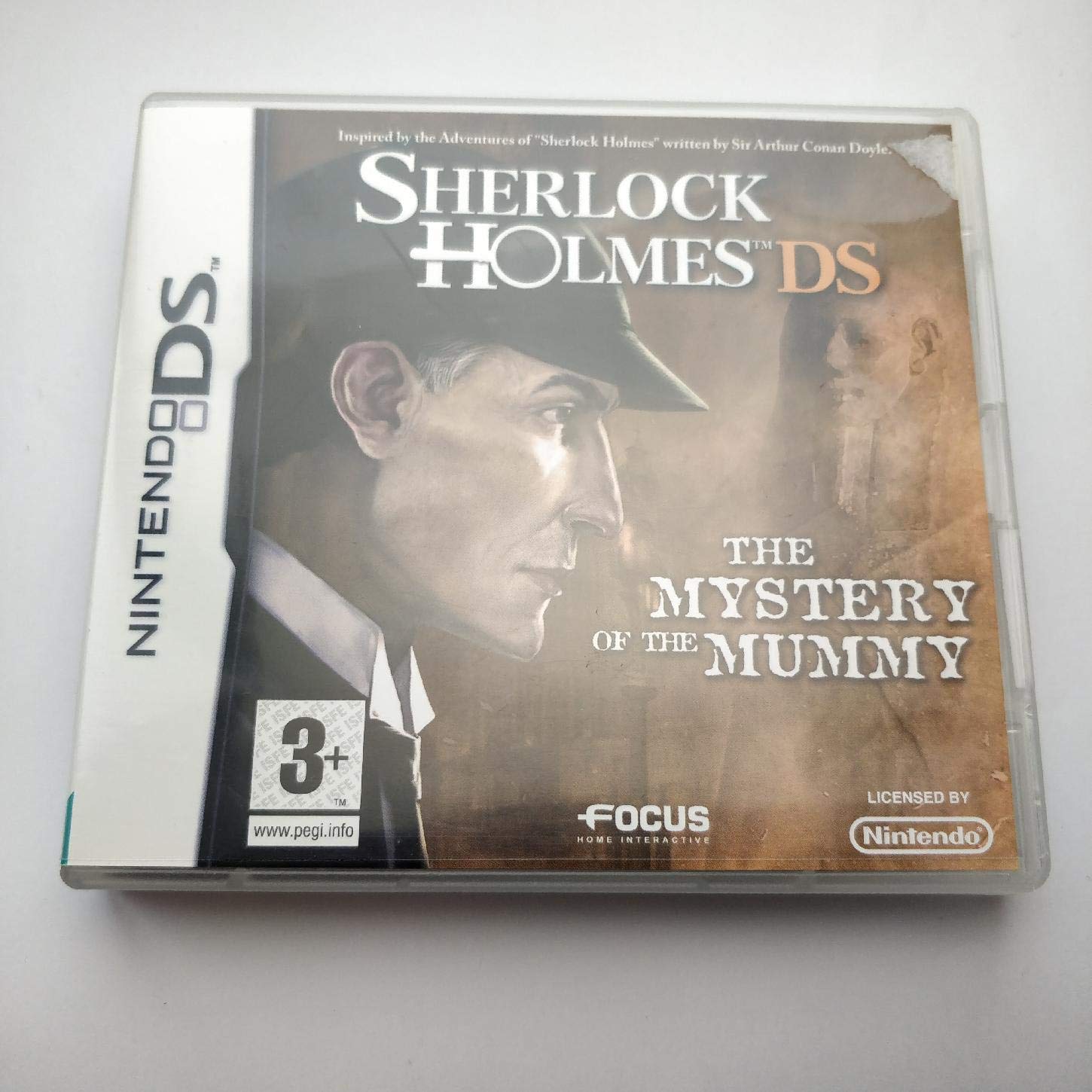 Sherlock Holmes: The Mystery of The Mummy - Nintendo DS Game | Detective Adventure Puzzle for Kids & Adults | Perfect for Travel & Family Game Nights