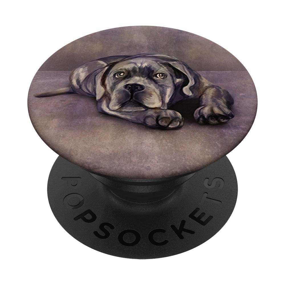 Italian Mastiff Puppy PopSockets PopGrip - Swappable Phone & Tablet Grip with Cane Corso Design | Perfect for Dog Lovers, Phone Protection, and Everyday Use
