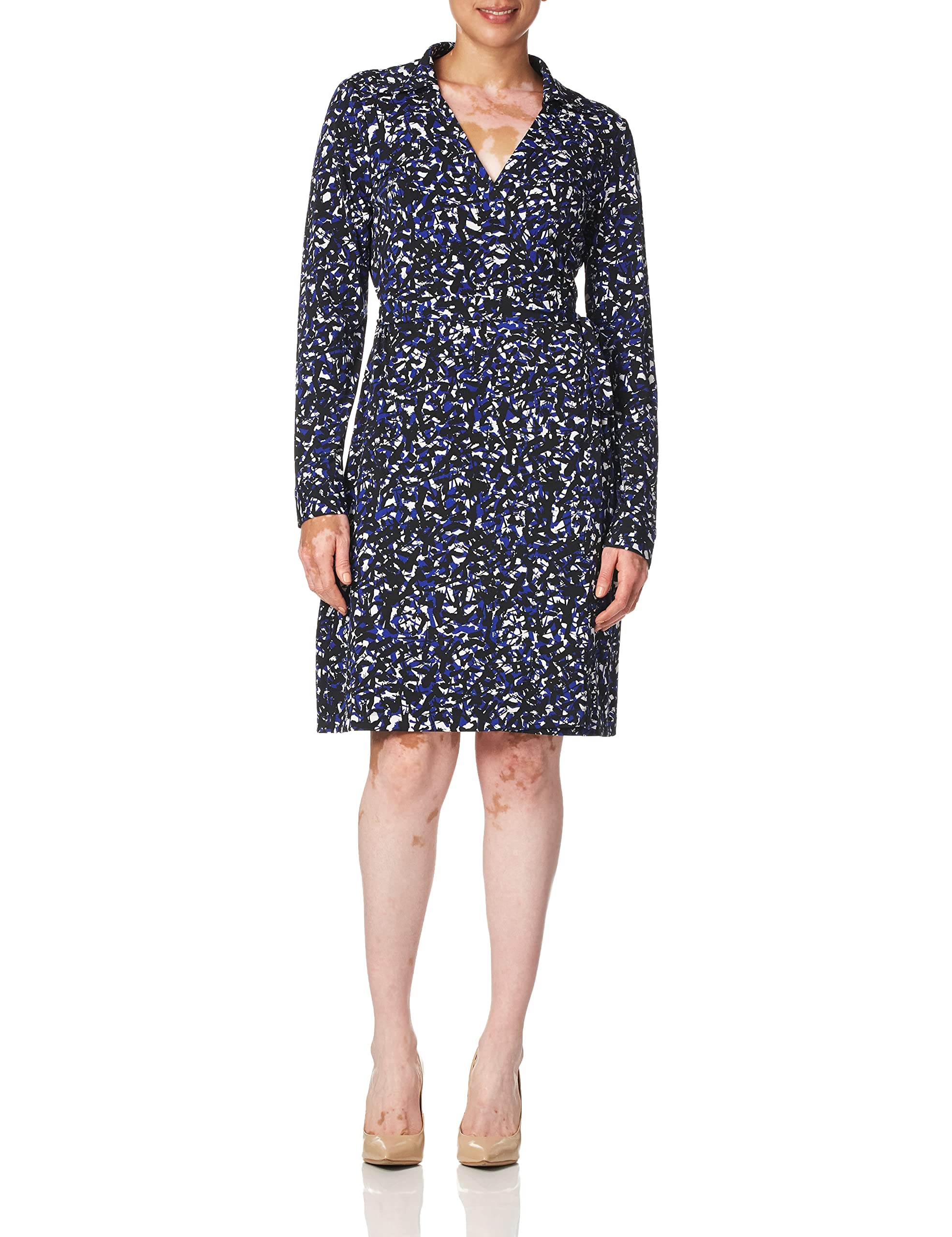Calvin Klein Women's Wrap Dress - Elegant & Comfortable for Work & Events