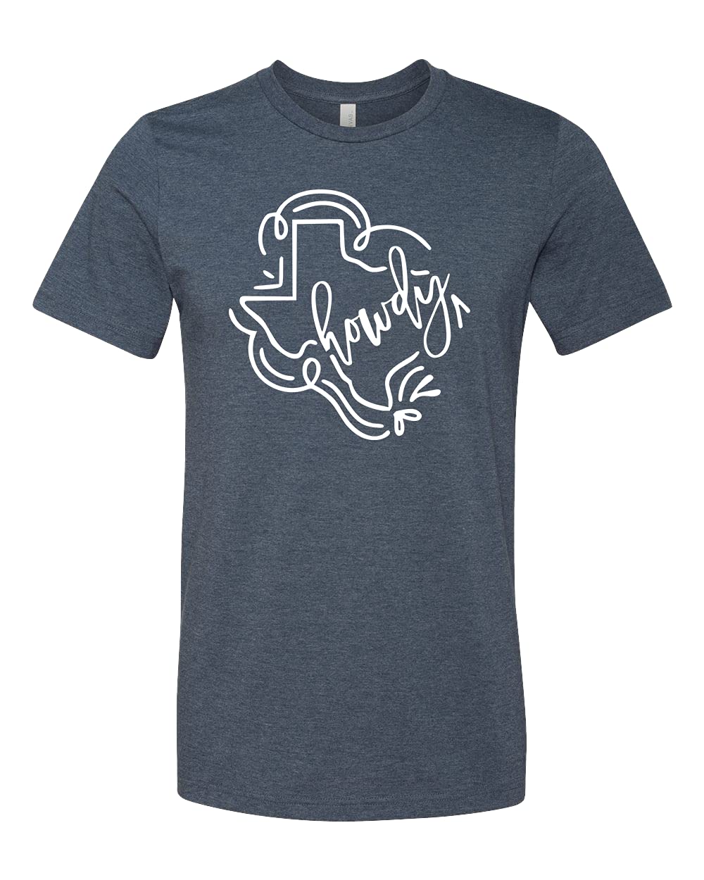 Howdy Shirt for Women | Southern Country Graphic Tee | Texas Pride T-Shirt | Casual Western Style Top - Perfect for Rodeos, Country Concerts & Southern Themed Parties