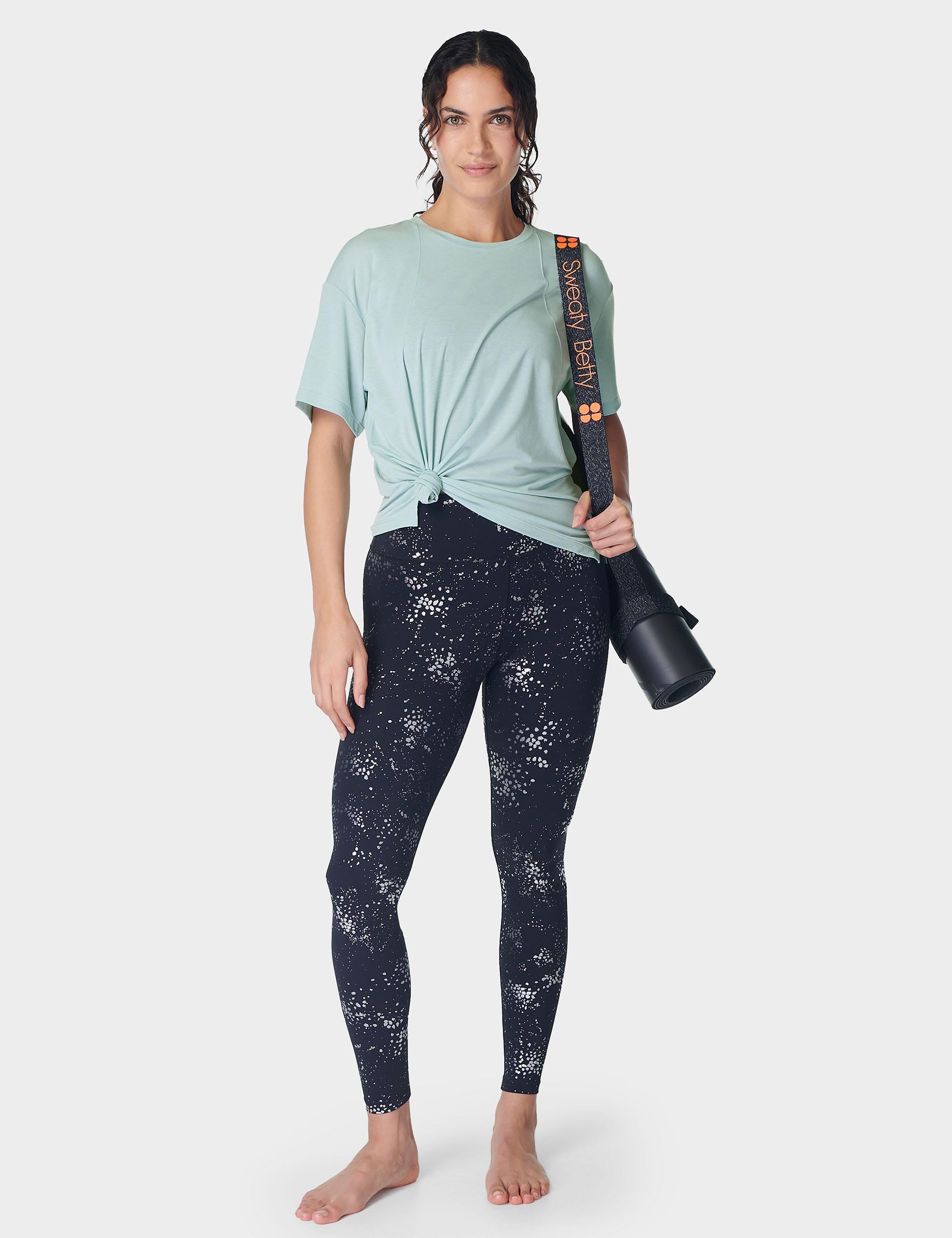 Soft Flow Studio T-Shirt - Muted Teal Blue | Comfortable Casual Wear for Everyday Outfits & Lounge