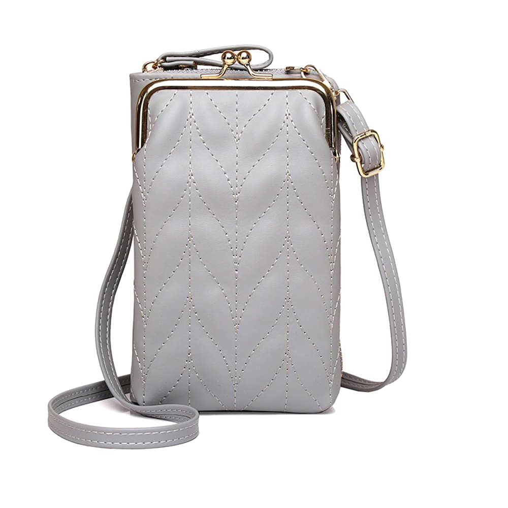 Hanbella Women's Crossbody Phone Bag - Small Shoulder Purse with 14 Credit Card Slots | RFID Blocking Wallet Organizer | Perfect for Travel, Shopping & Everyday Use