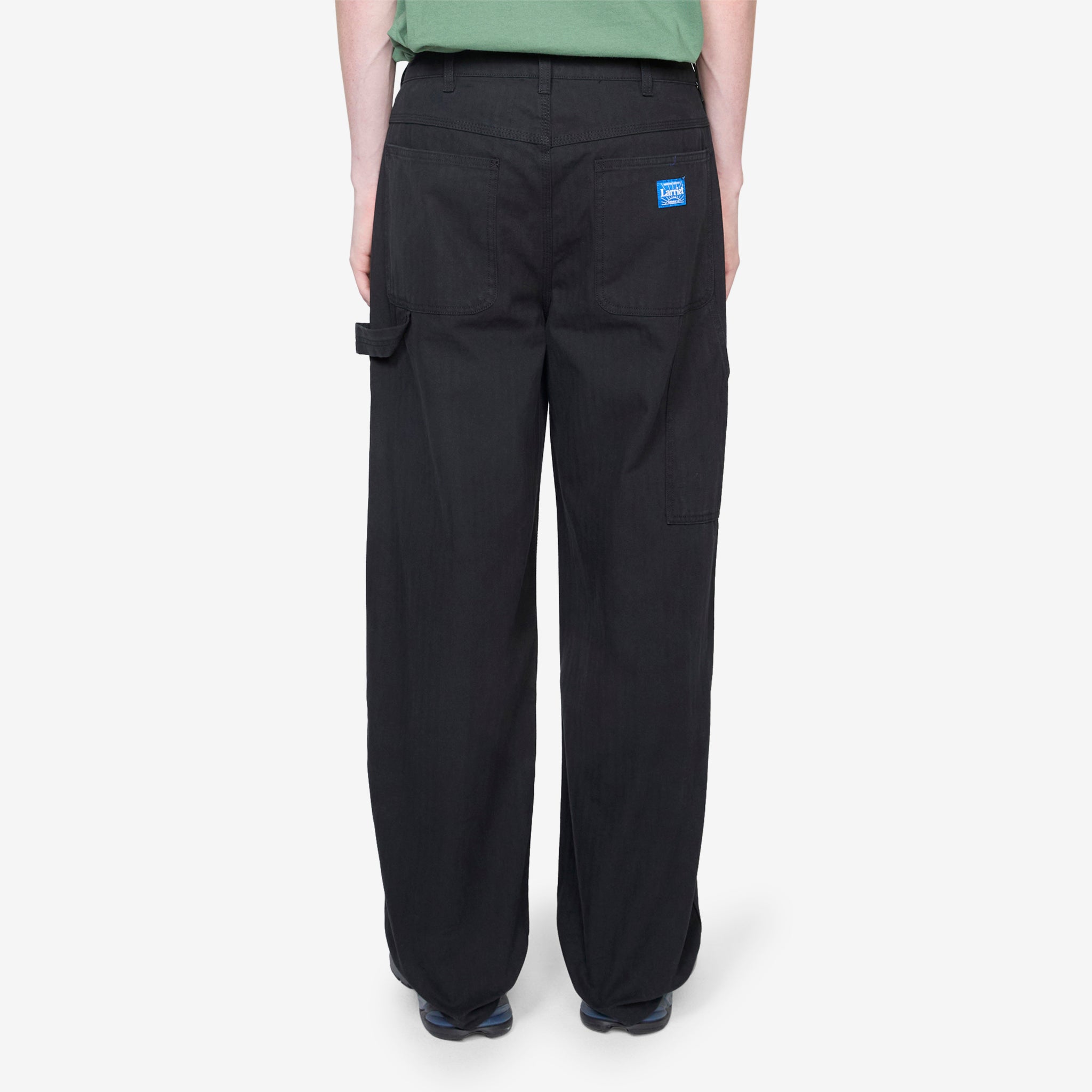 Men's Black Carpenter Work Pants - Durable & Comfortable for Construction, Woodworking & Outdoor Work