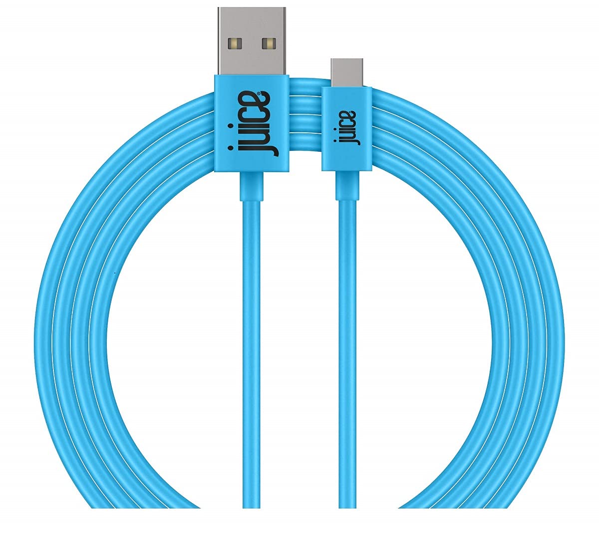 3M USB Type C Fast Charging & Sync Cable for Samsung Galaxy S20/S10/S9/S8, Huawei P30/P20, Sony Xperia, iPad 2020/Pro/Air - Durable Nylon Braided Aqua Blue Cord - Perfect for Home, Office & Travel Charging