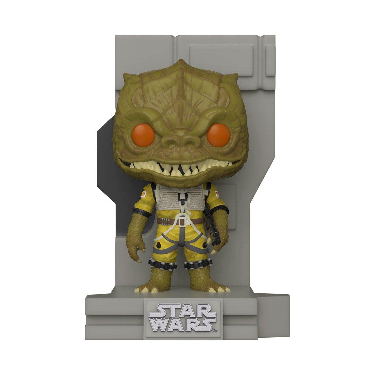 Funko Pop Deluxe: Star Wars Bounty Hunter Bossk Exclusive Collectible Figure - Perfect for Star Wars Fans, Gift for Collectors, Home & Office Display