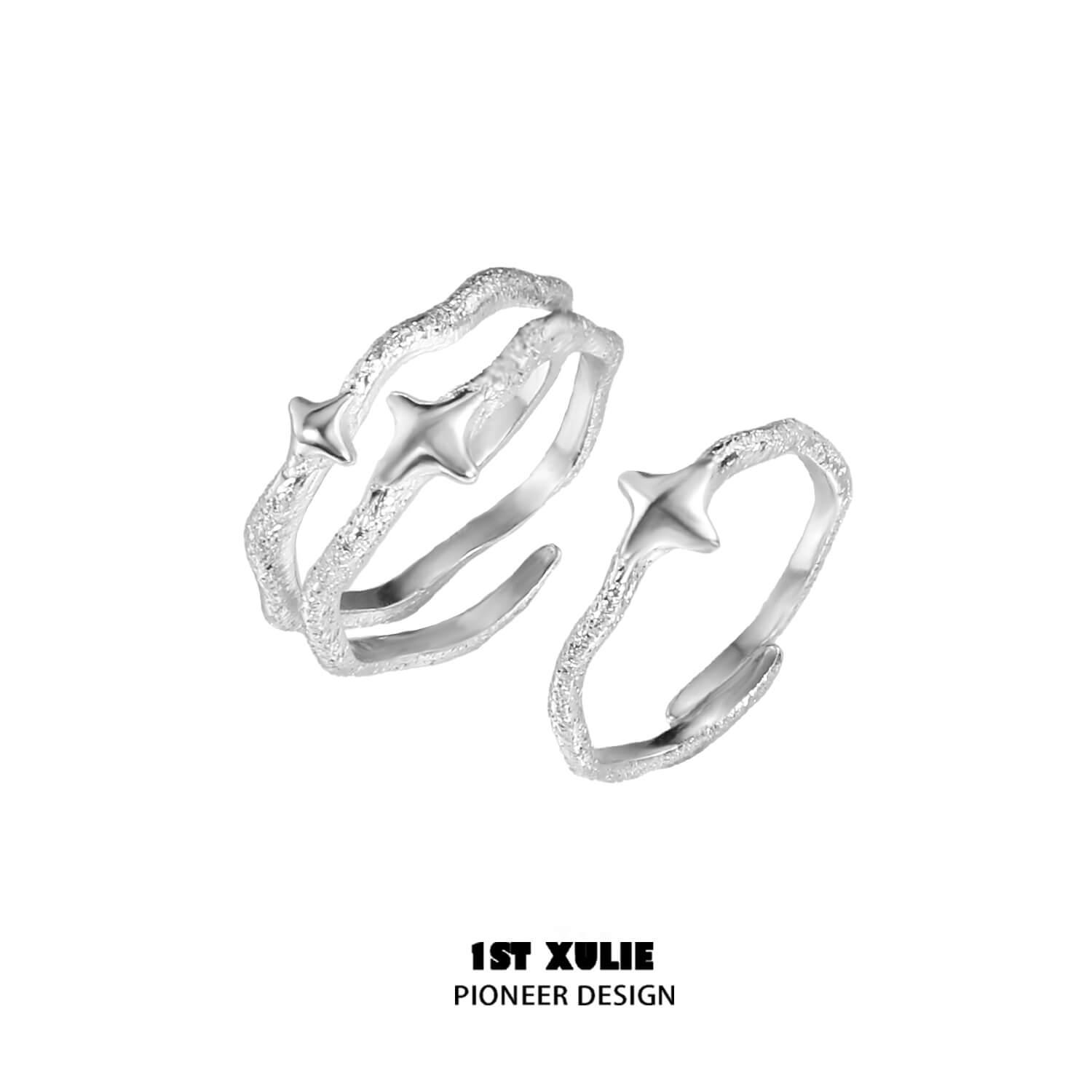 Silver Angel S925 Sterling Silver AB Rings™ – Elegant Stackable Rings for Women, Perfect for Everyday Wear, Gifts & Special Occasions