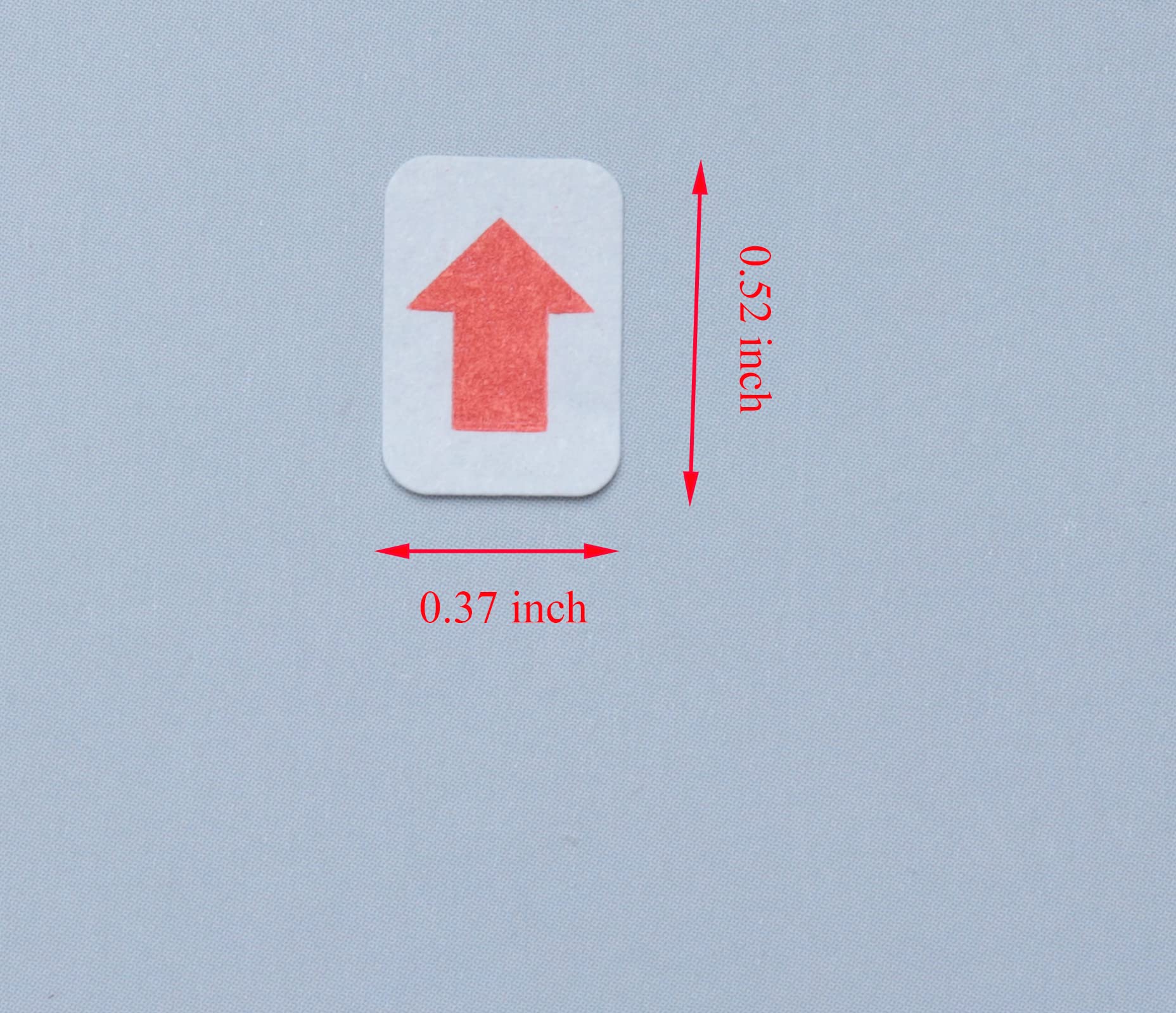 900 Pcs Red Arrow Stickers - Self Adhesive Removable Rectangle Labels for Shipping, Inspection & Defect Marking - Perfect for Office, Warehouse, School & Industrial Use