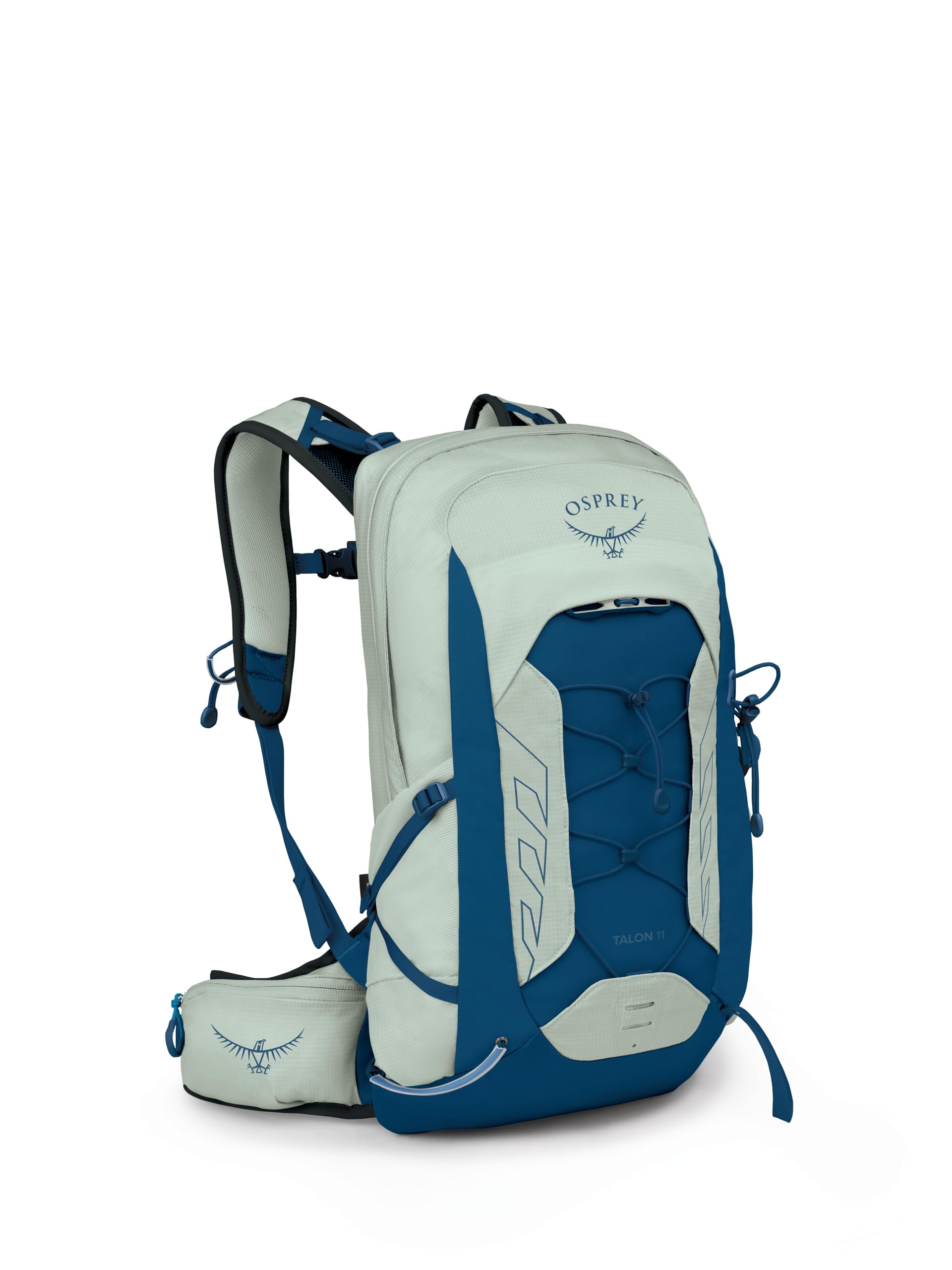 Osprey Talon 11L Men's Lightweight Hiking Backpack with Hipbelt - Frosty Mint Green/Night Shift | Perfect for Day Hikes, Trail Running & Outdoor Adventures