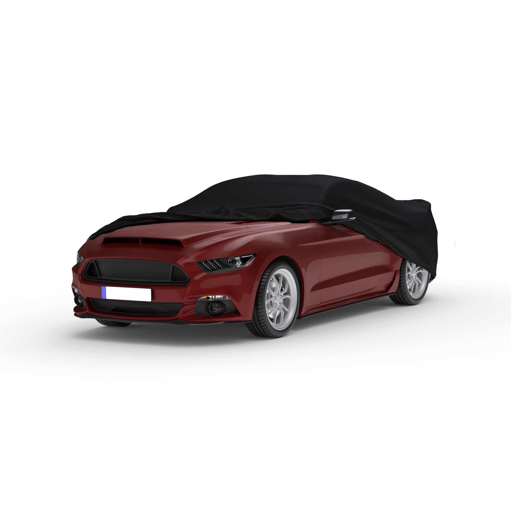 Scratch-Resistant Indoor Car Cover for Lincoln 2020 Continental - Black Satin Ultra Soft Material with Warranty | Car Accessories for Garage Storage & Vehicle Protection