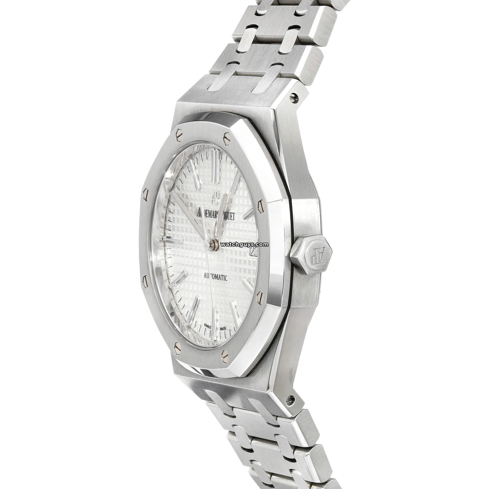 Audemars Piguet Royal Oak 15400ST.OO.1220ST.02 Silver Stainless Steel Men's Watch - Luxury Timepiece for Business, Gifting & Special Occasions
