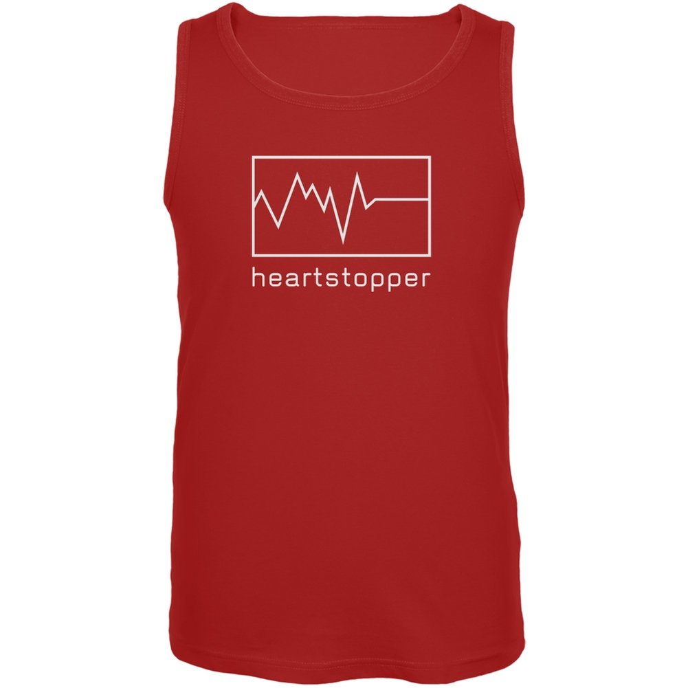 Heartstopper Red Sleeveless Tank Top for Women - Soft Breathable Summer Casual Wear for Gym, Beach, and Everyday Outfits