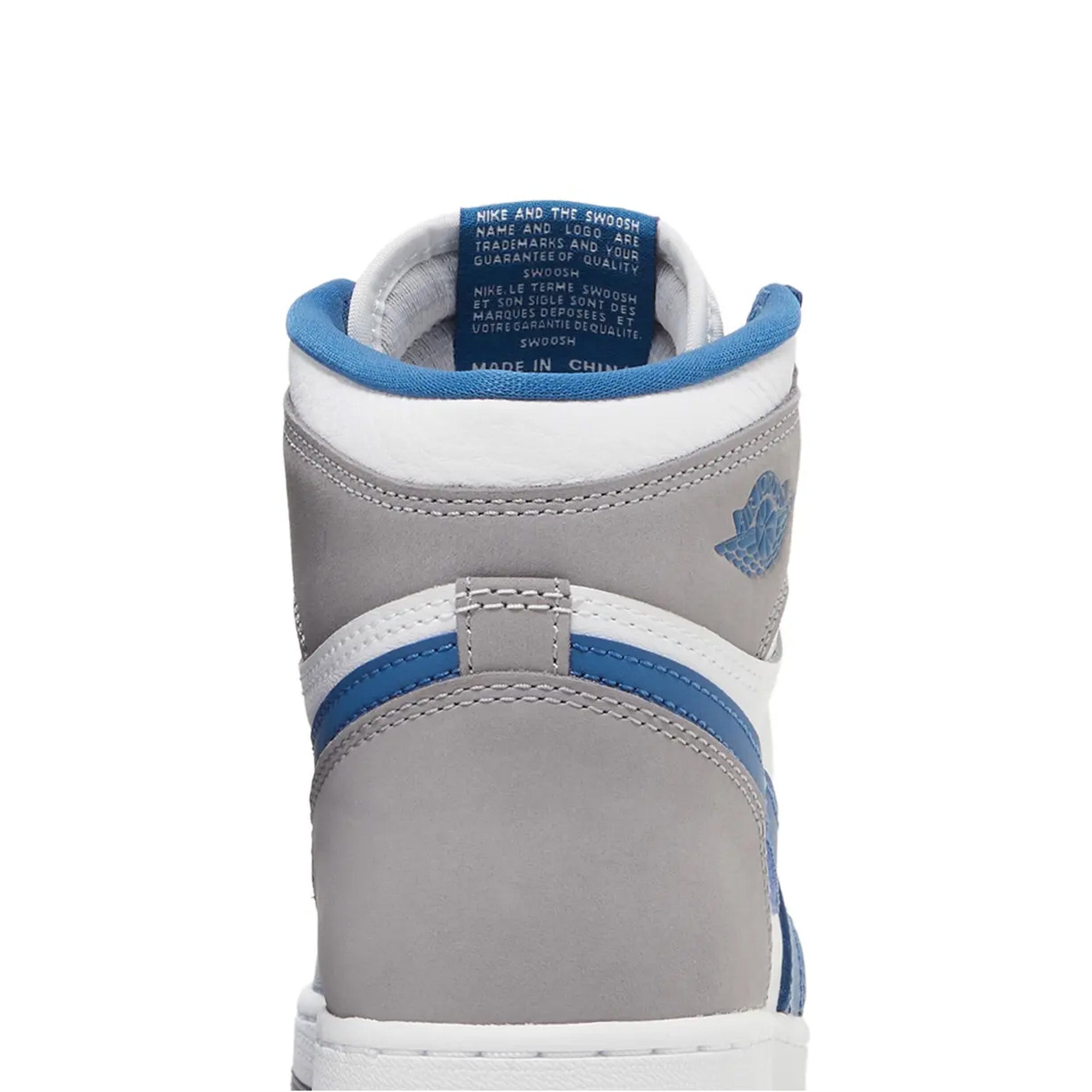 Air Jordan 1 Retro High OG 'True Blue' GS Sneakers (2023) - Classic Basketball Shoes for Women & Girls - Perfect for Streetwear, Sports & Casual Fashion