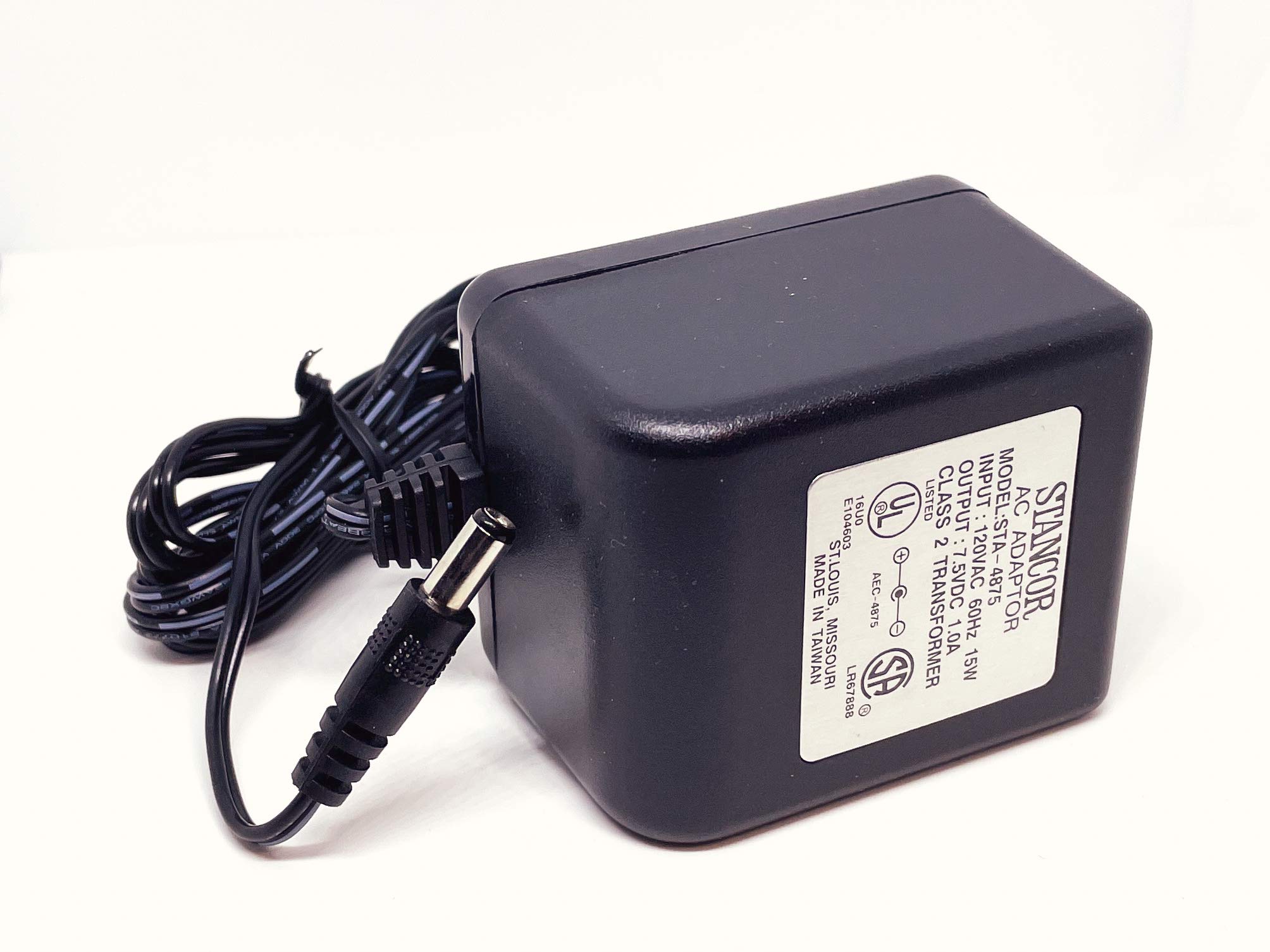 STANCOR Power Supply Wall Plug - High Efficiency AC/DC Adapter for Home & Office Electronics - Perfect for Laptops, Routers, and Small Appliances